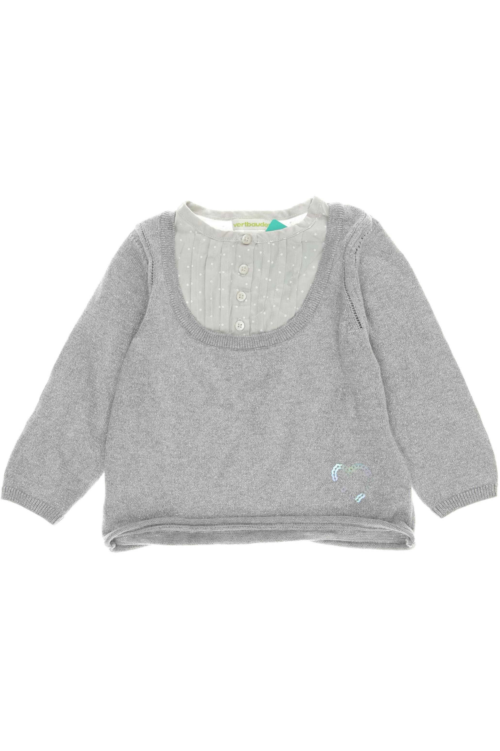 

vertbaudet Mädchen Pullover, grau, Gr. 86