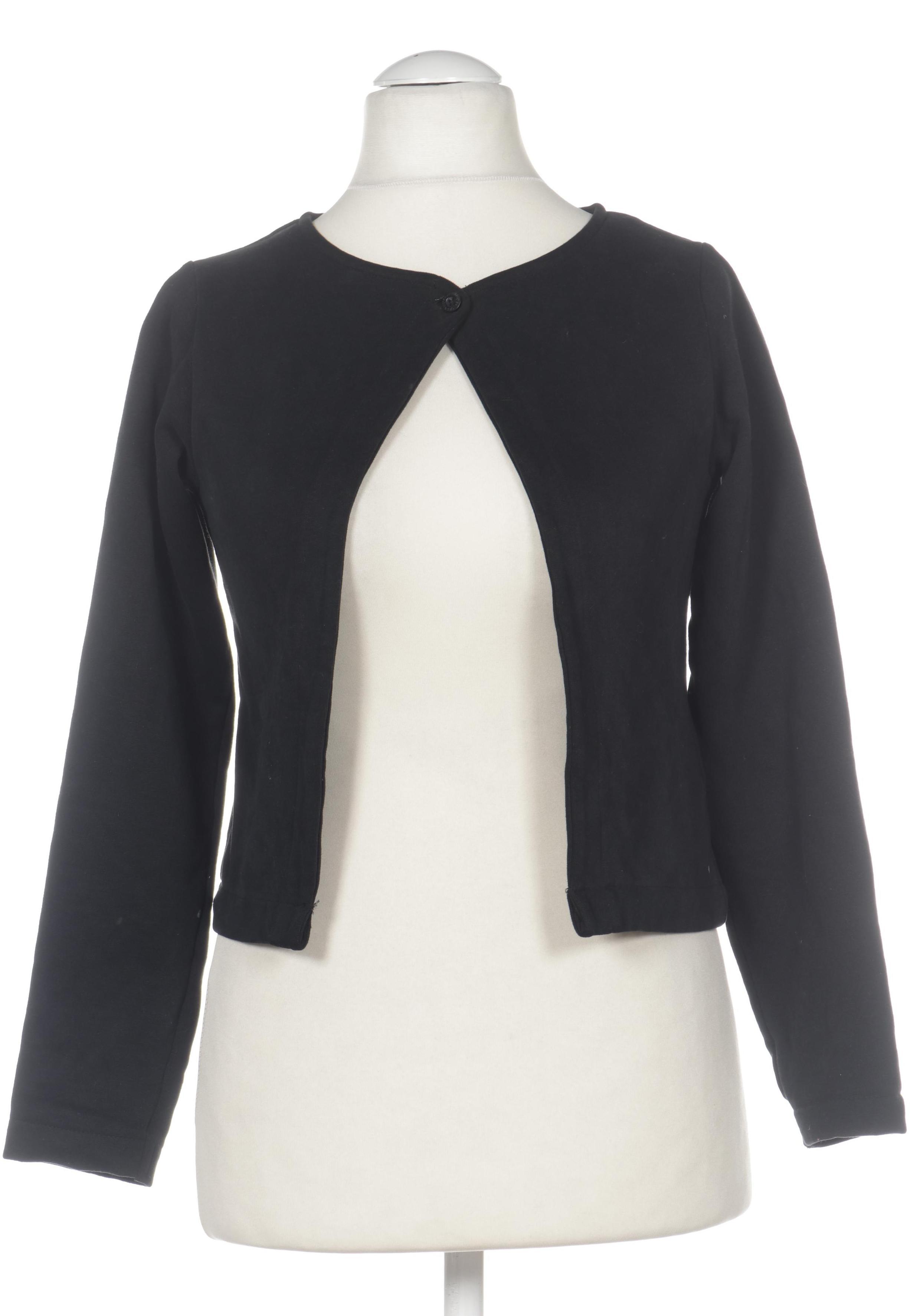 

vertbaudet Mädchen Strickjacke, schwarz, Gr. 152