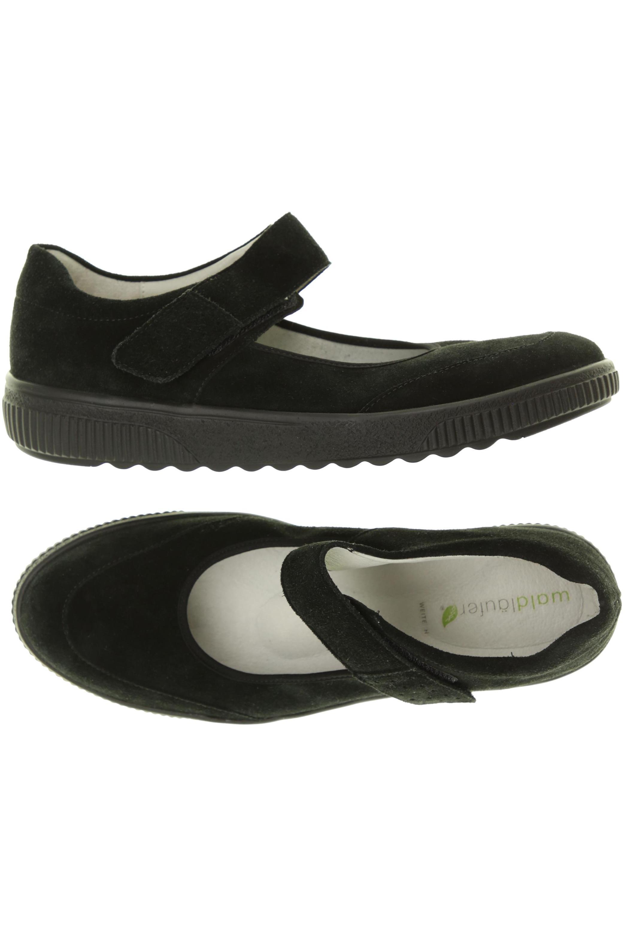 

waldläufer Damen Halbschuh, schwarz, Gr. 7.5