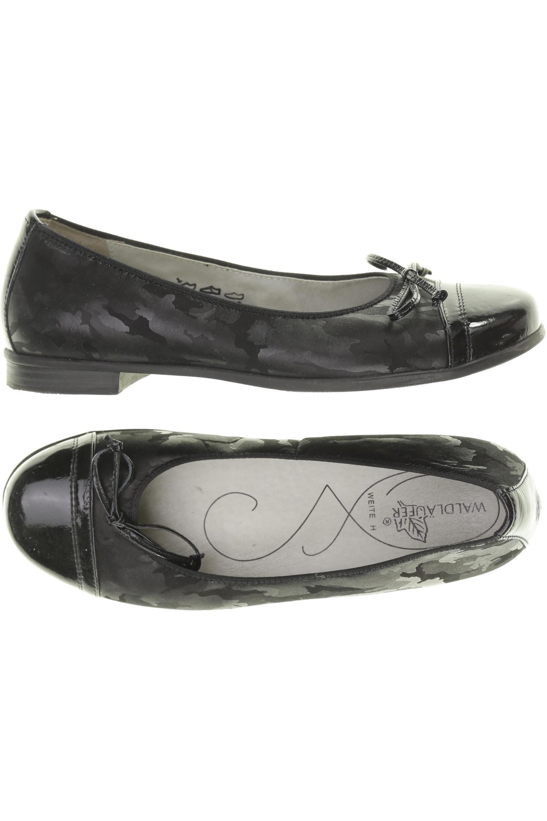 

waldläufer Damen Ballerinas, schwarz, Gr. 38.5