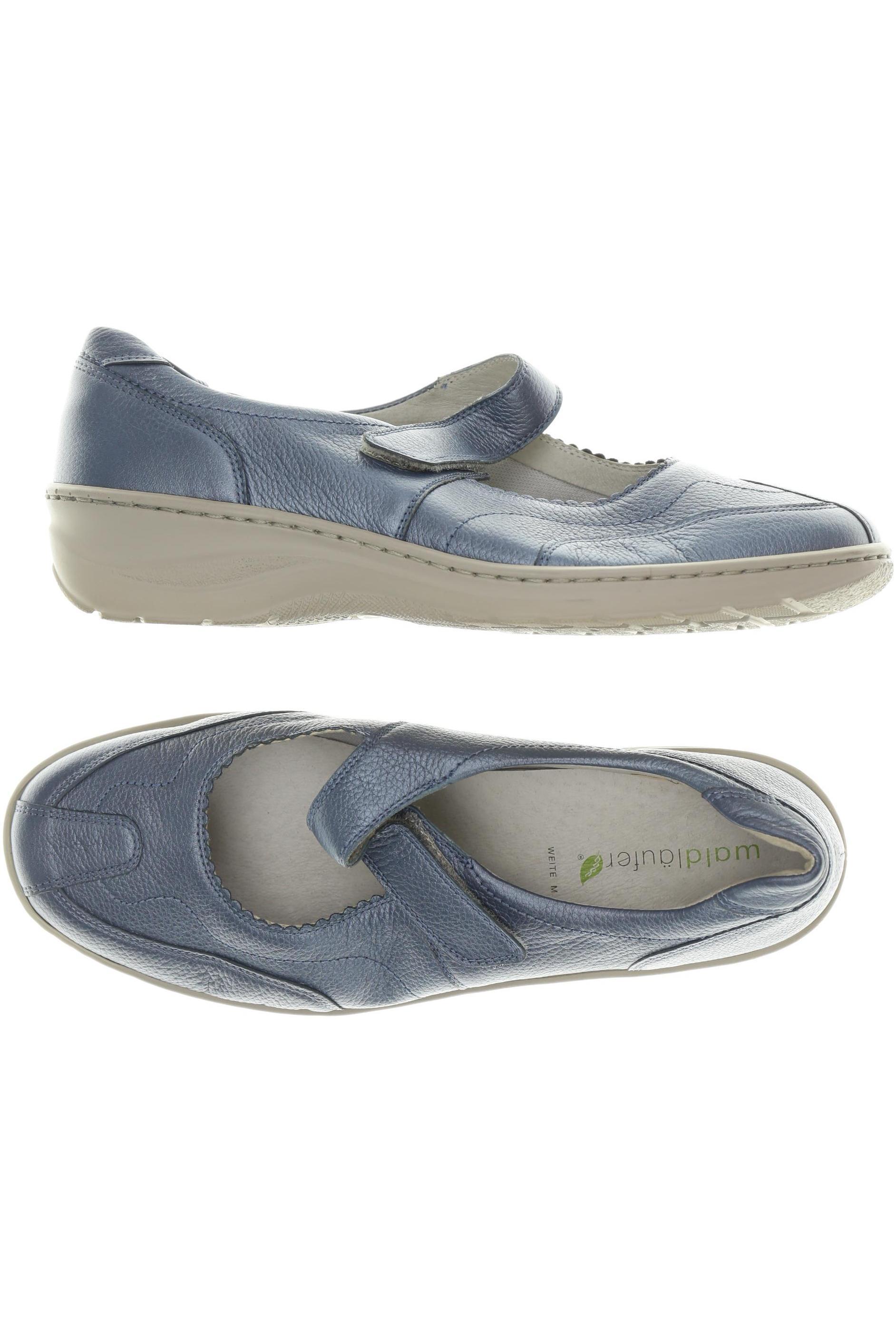 

waldläufer Damen Halbschuh, blau, Gr. 7.5