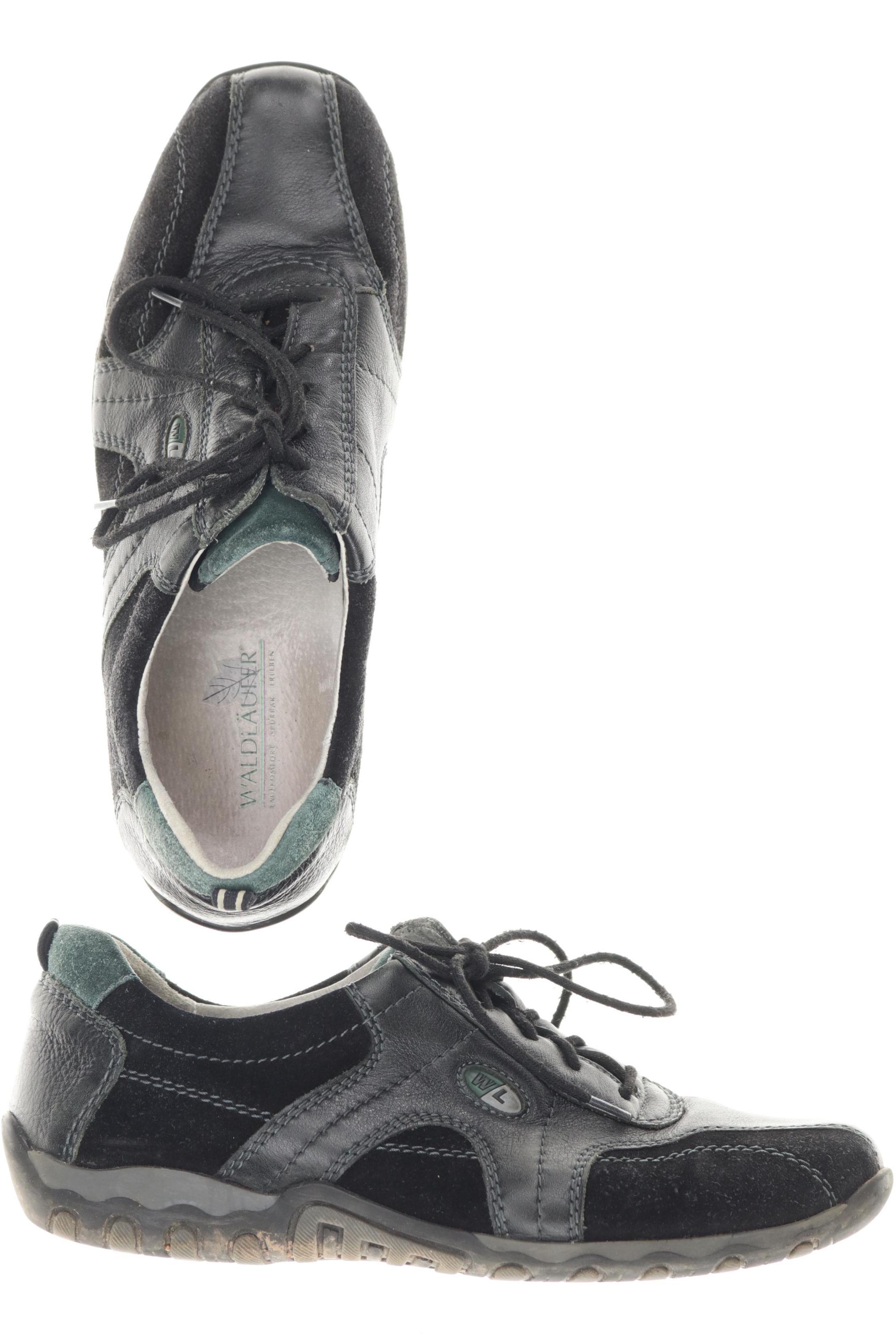 

waldläufer Damen Halbschuh, schwarz, Gr. 4.5