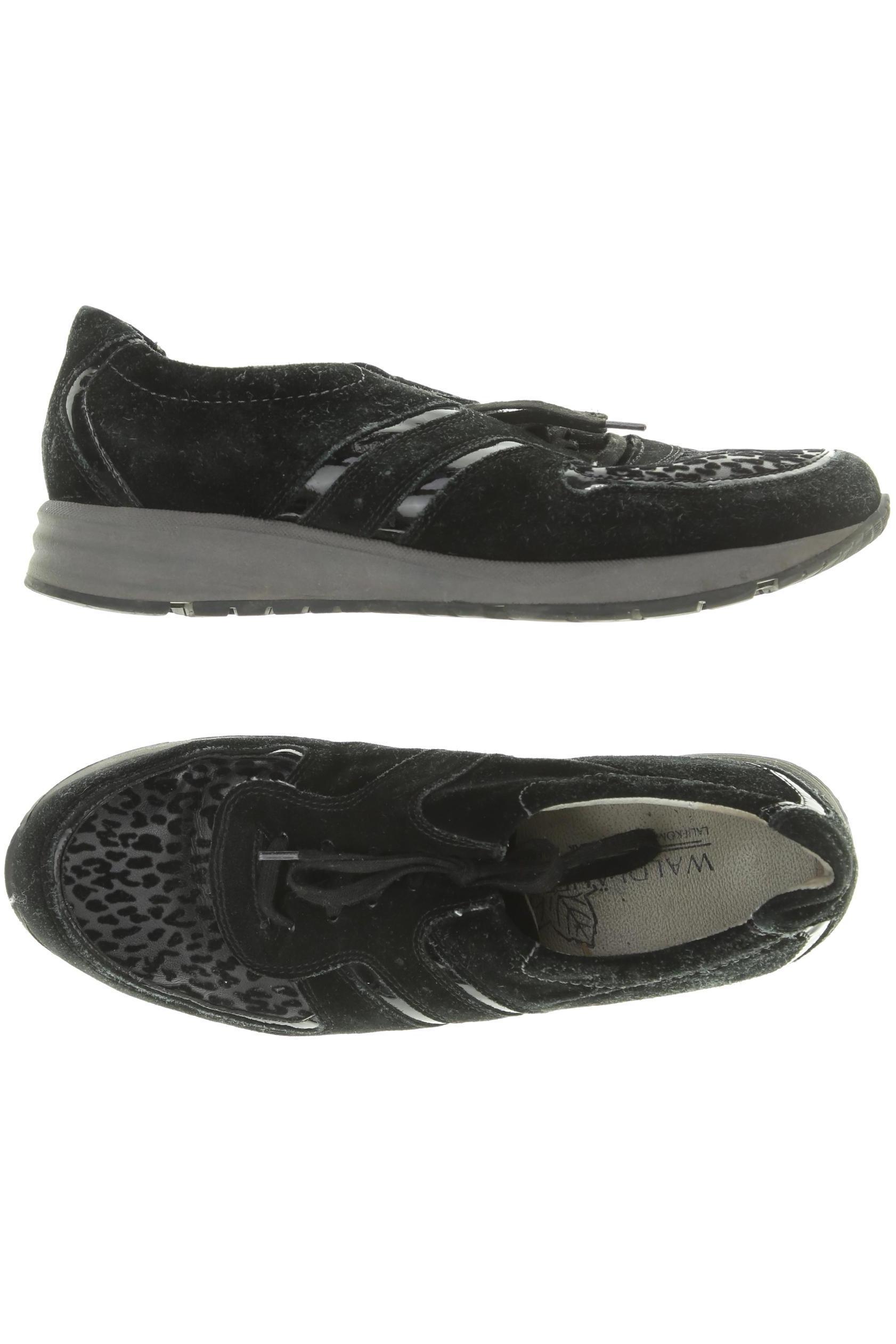 

waldläufer Damen Halbschuh, schwarz, Gr. 6.5