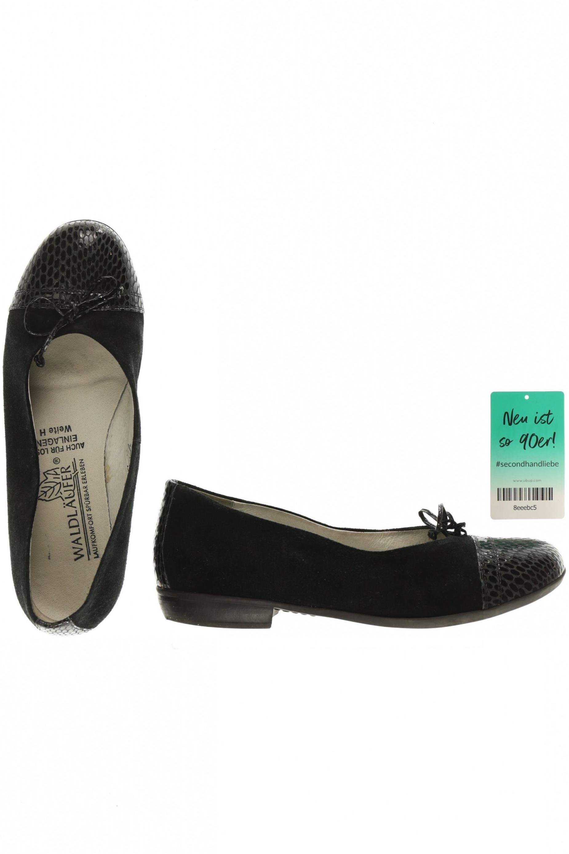 

waldläufer Damen Halbschuh, schwarz, Gr. 5.5