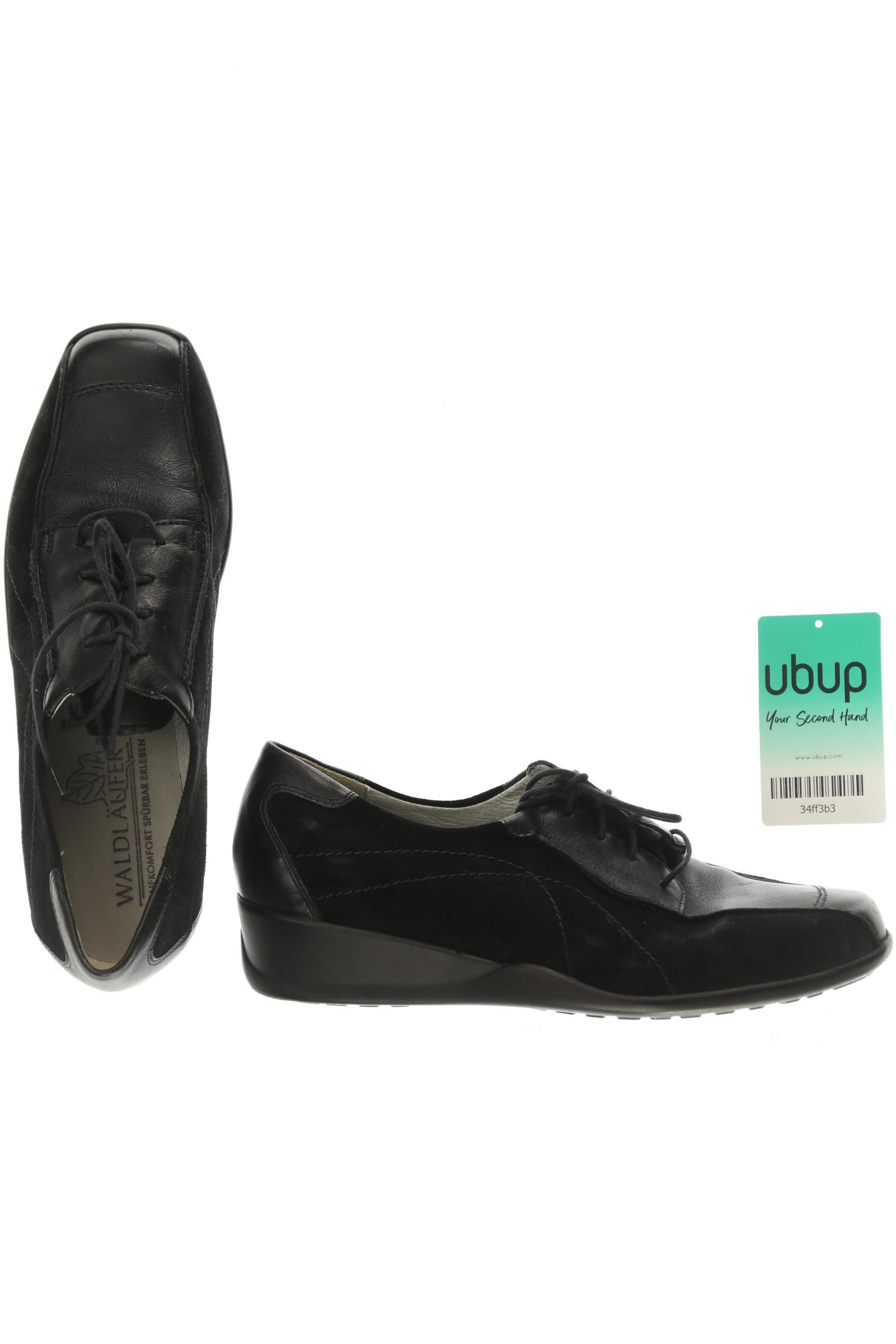 

waldläufer Damen Halbschuh, schwarz, Gr. 4.5