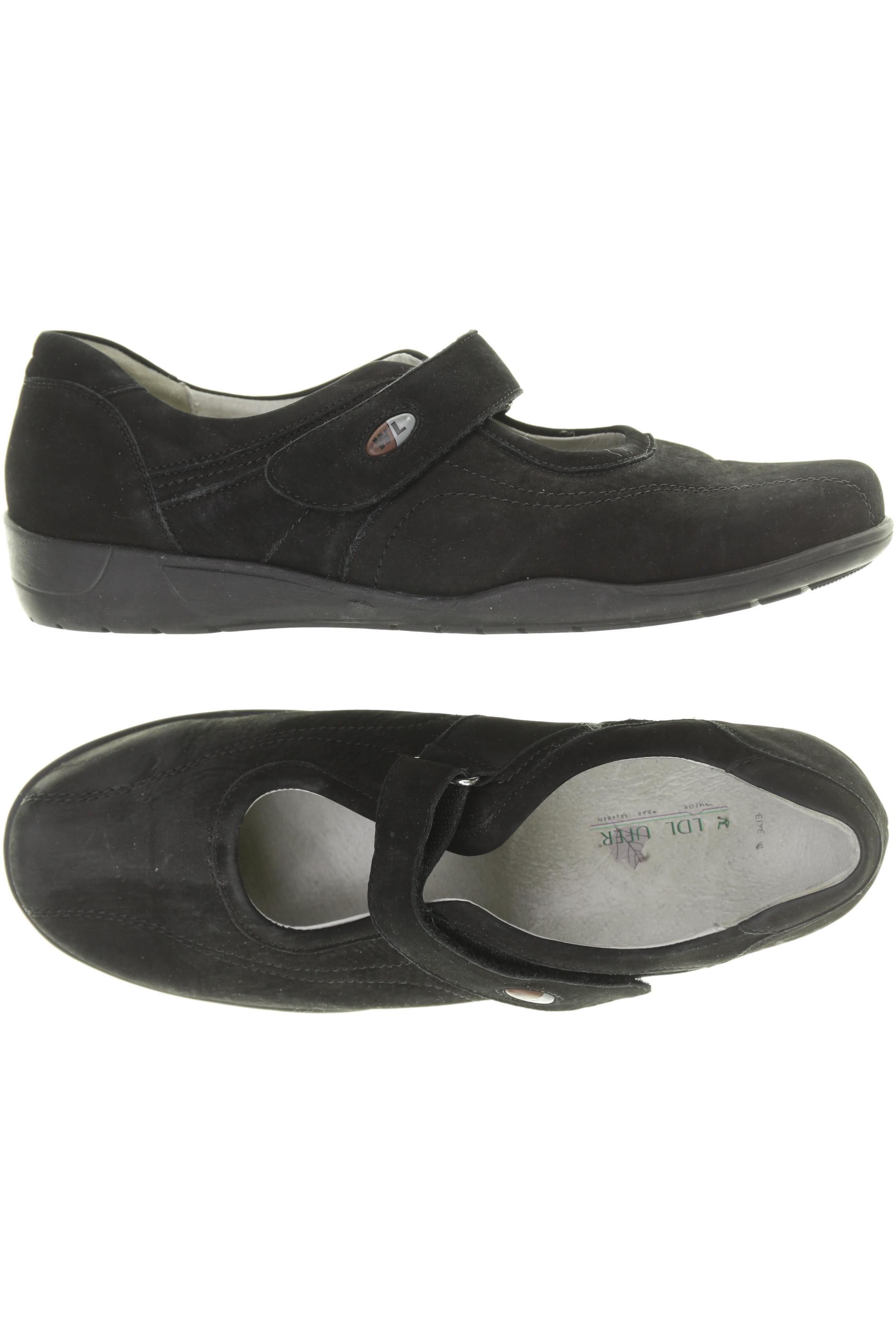 

waldläufer Damen Halbschuh, schwarz, Gr. 8