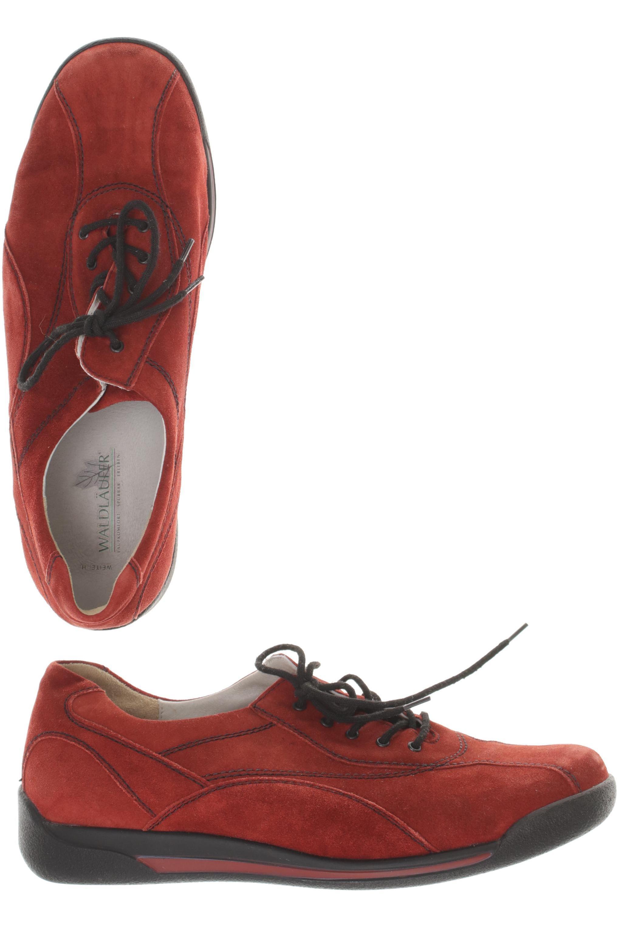 

waldläufer Damen Halbschuh, rot, Gr. 6.5