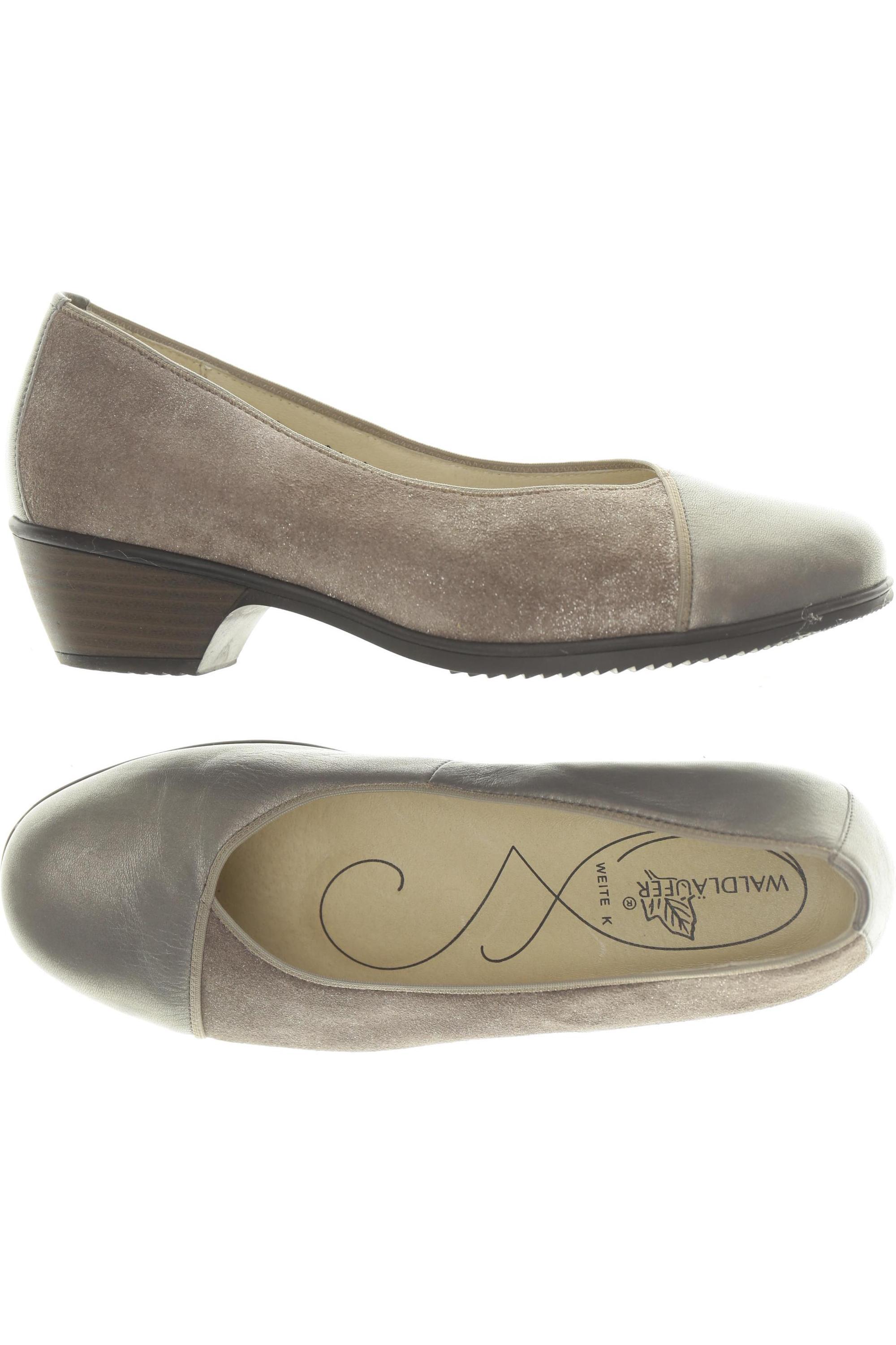 

waldläufer Damen Halbschuh, silber, Gr. 4.5