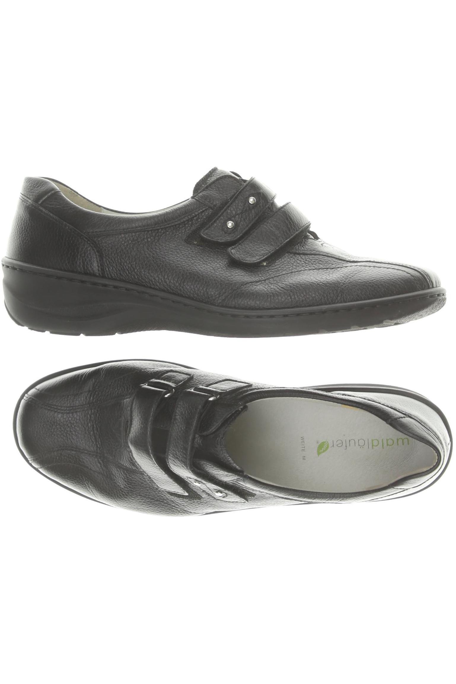 

waldläufer Damen Halbschuh, schwarz, Gr. 8.5