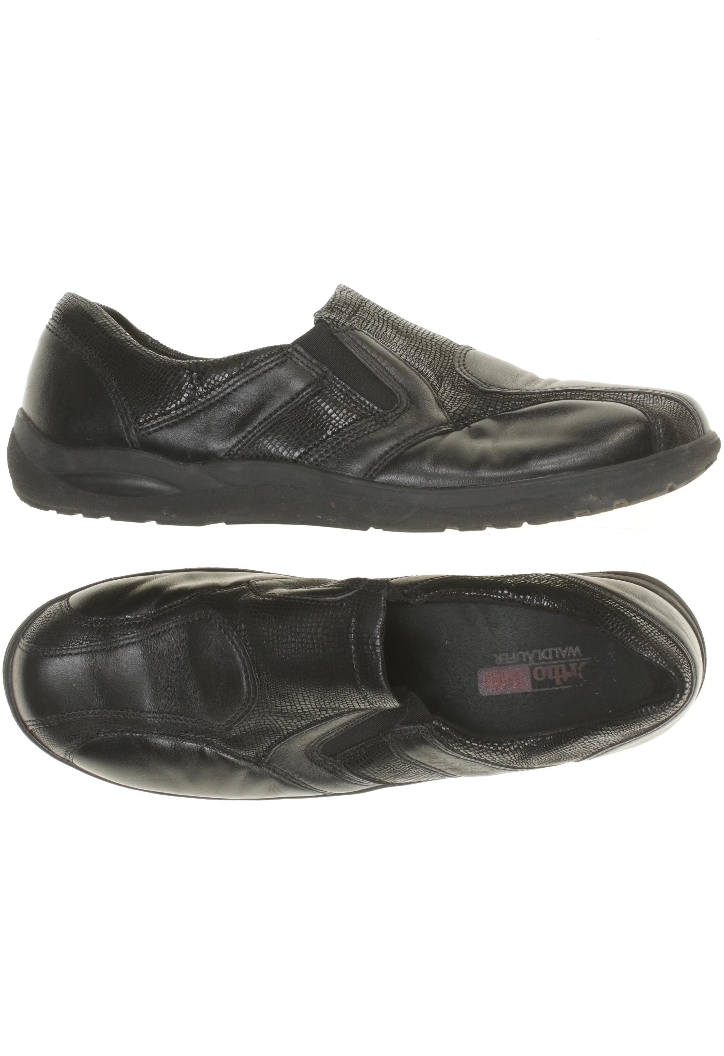 

waldläufer Damen Halbschuh, schwarz, Gr. 7.5
