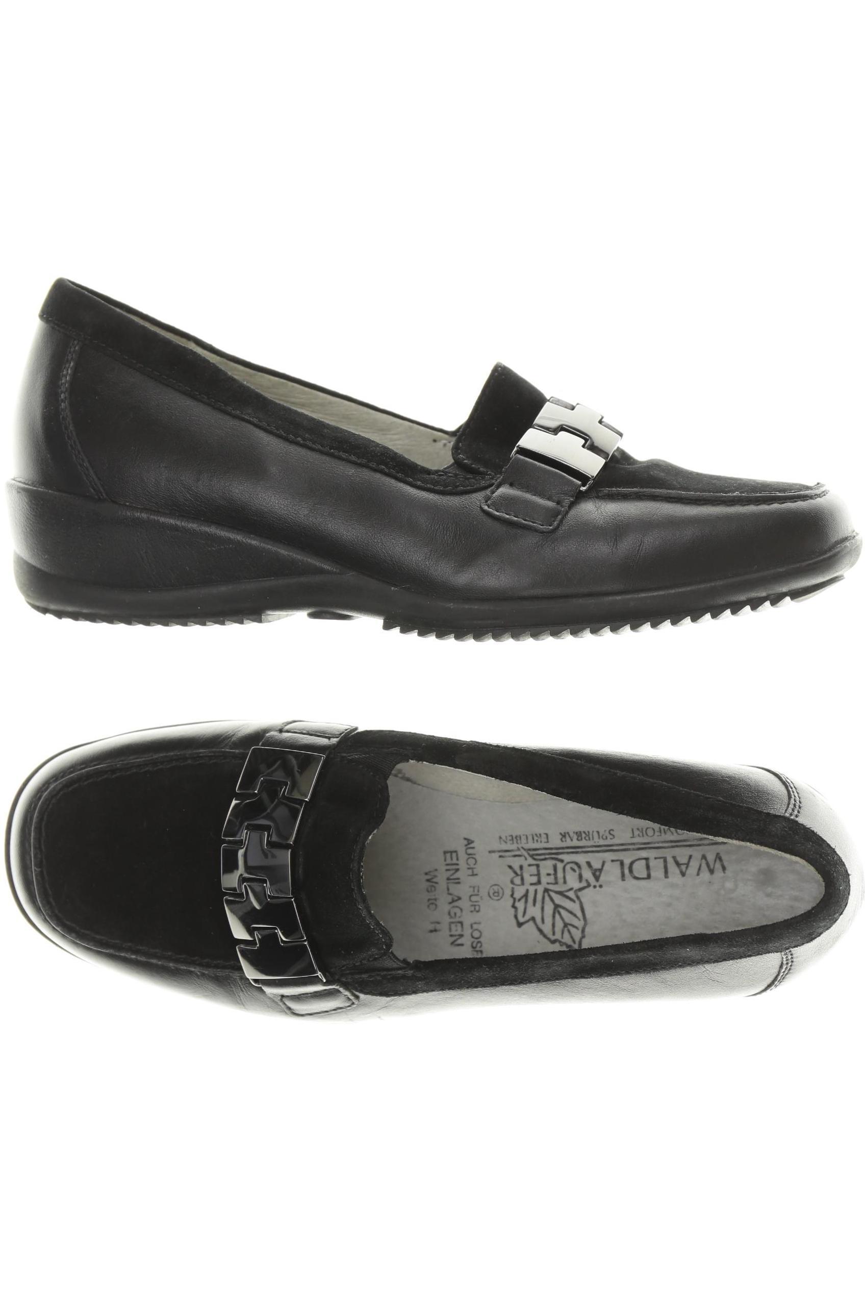 

waldläufer Damen Halbschuh, schwarz, Gr. 2.5