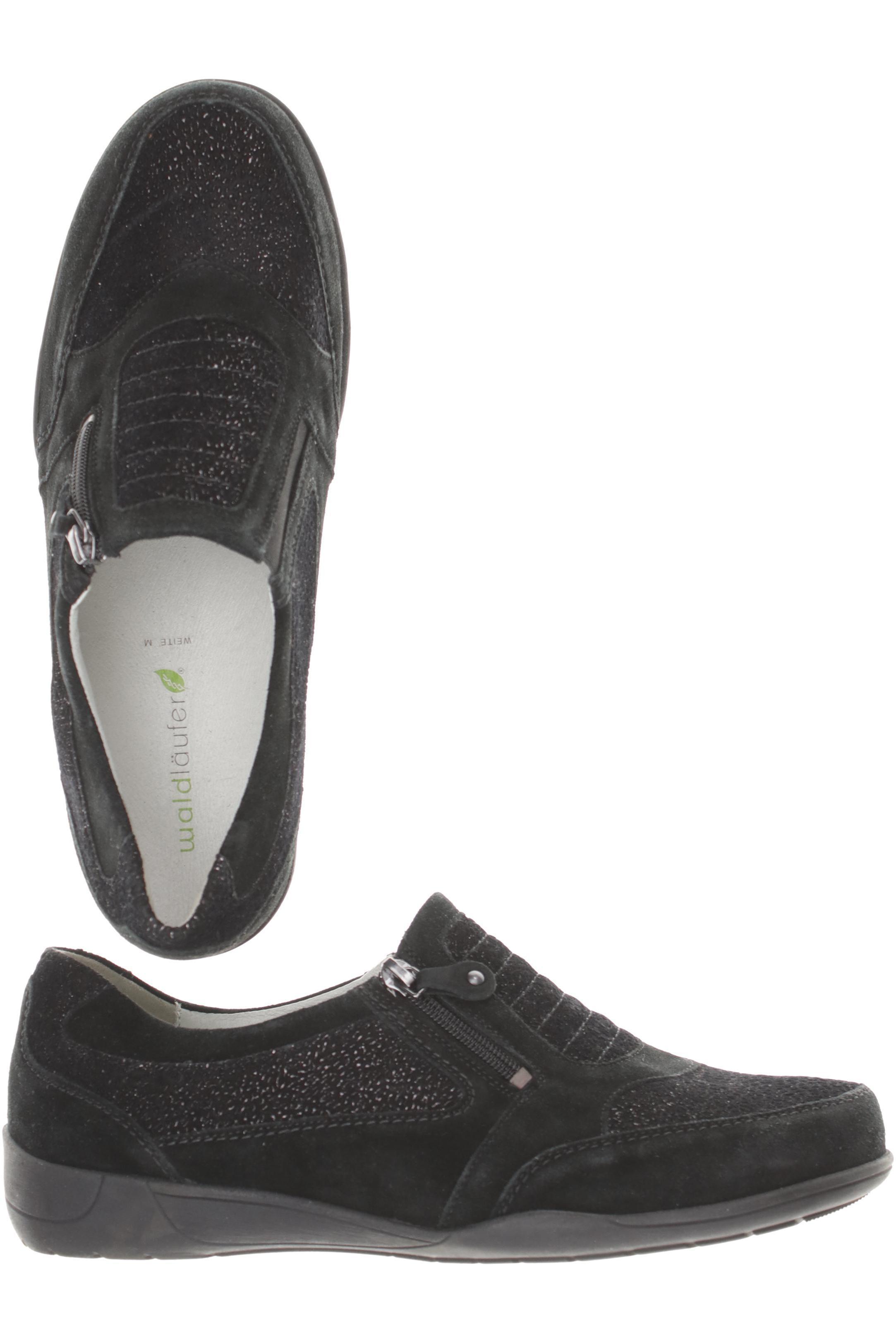 

waldläufer Damen Halbschuh, schwarz, Gr. 7.5