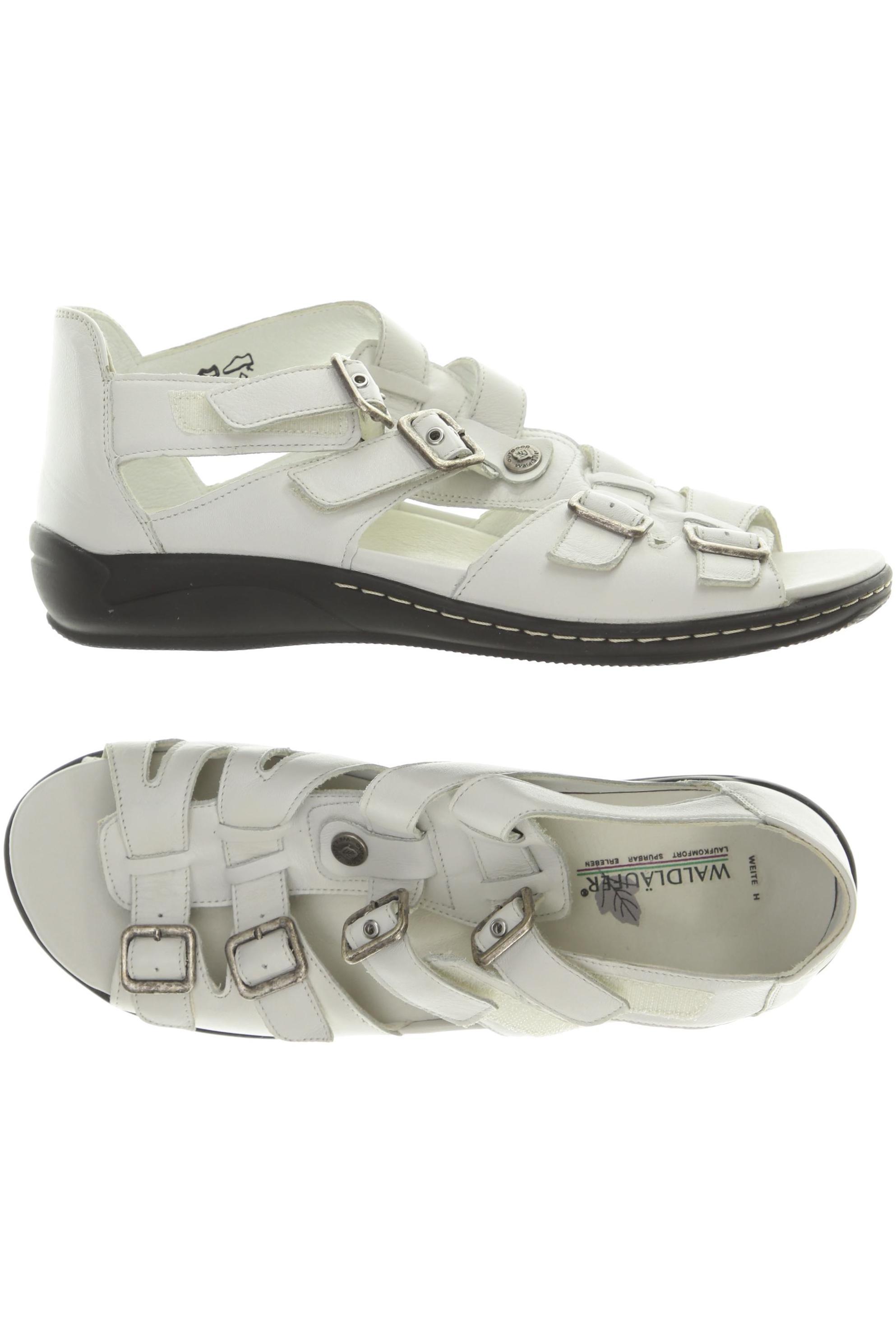 

waldläufer Damen Sandale, weiß, Gr. 6.5