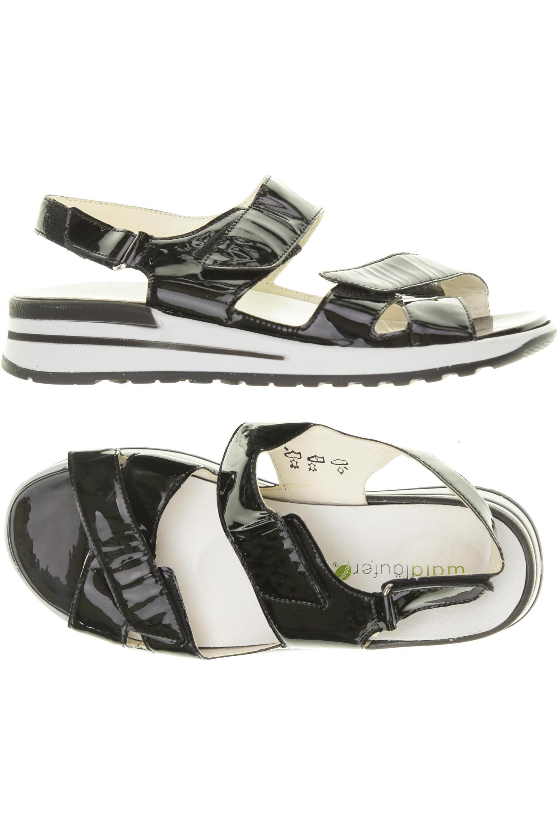 

waldläufer Damen Sandale, schwarz, Gr. 5