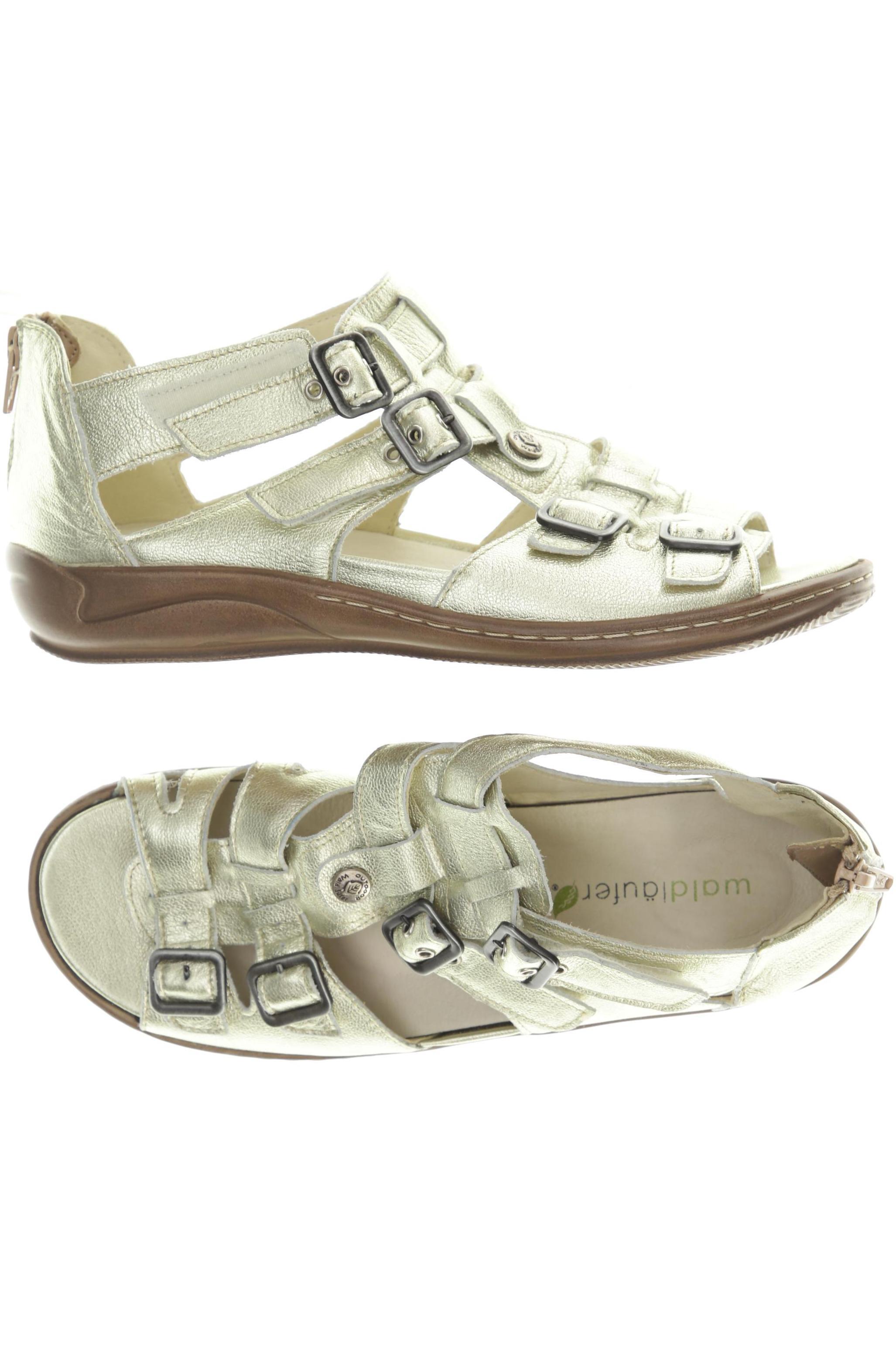 

waldläufer Damen Sandale, gelb, Gr. 6