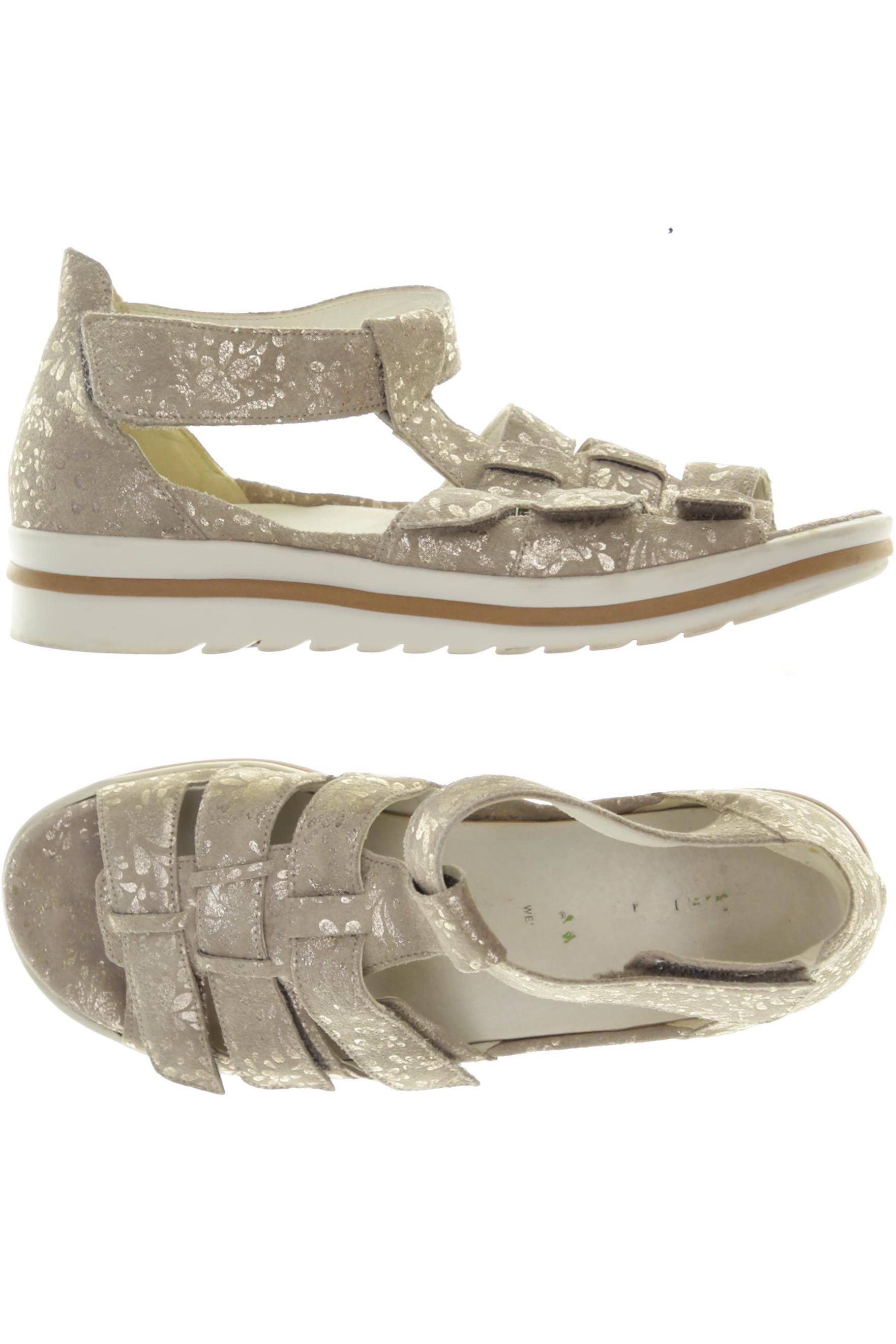 

waldläufer Damen Sandale, beige, Gr. 5.5
