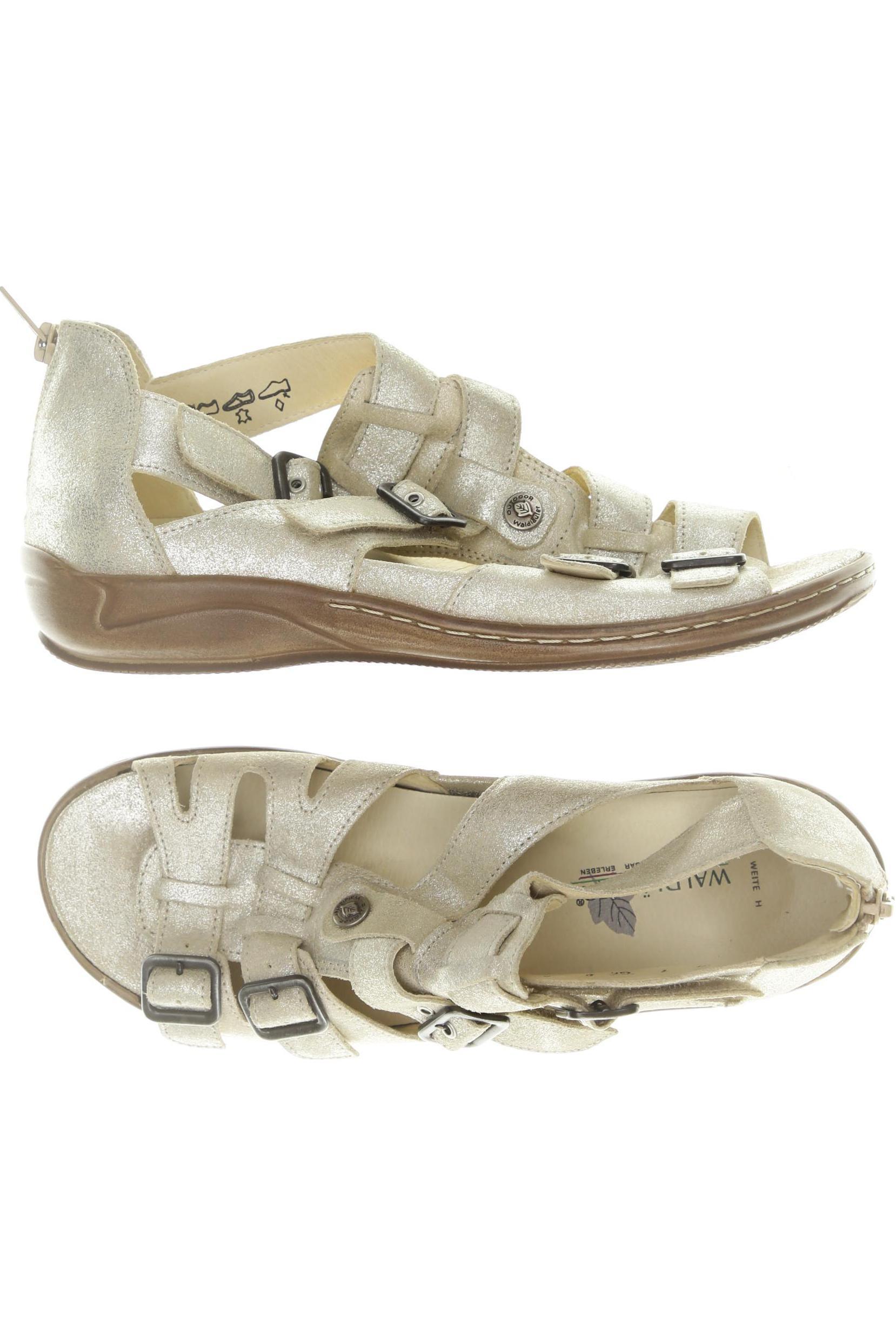 

waldläufer Damen Sandale, beige, Gr. 5
