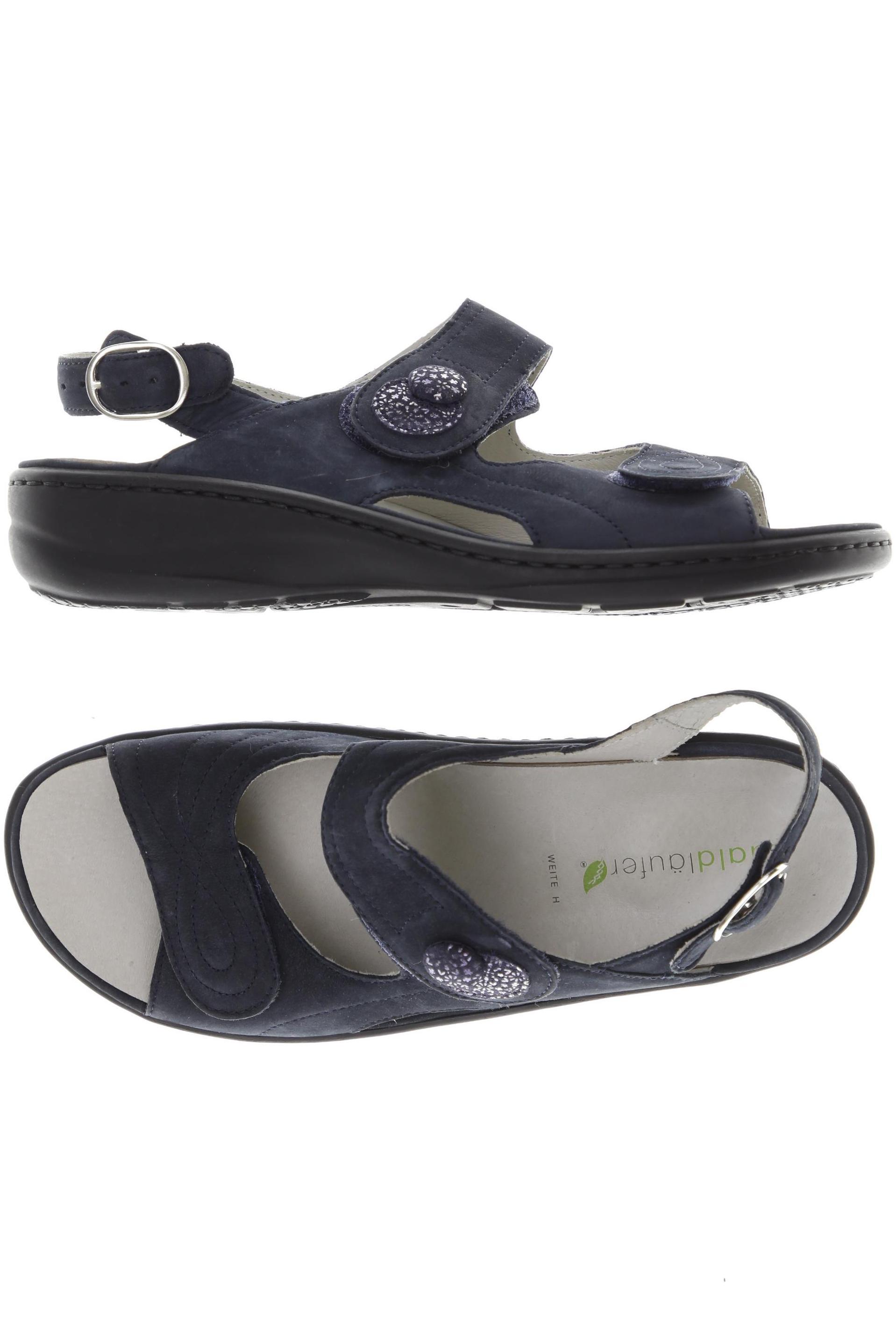 

waldläufer Damen Sandale, blau, Gr. 6.5