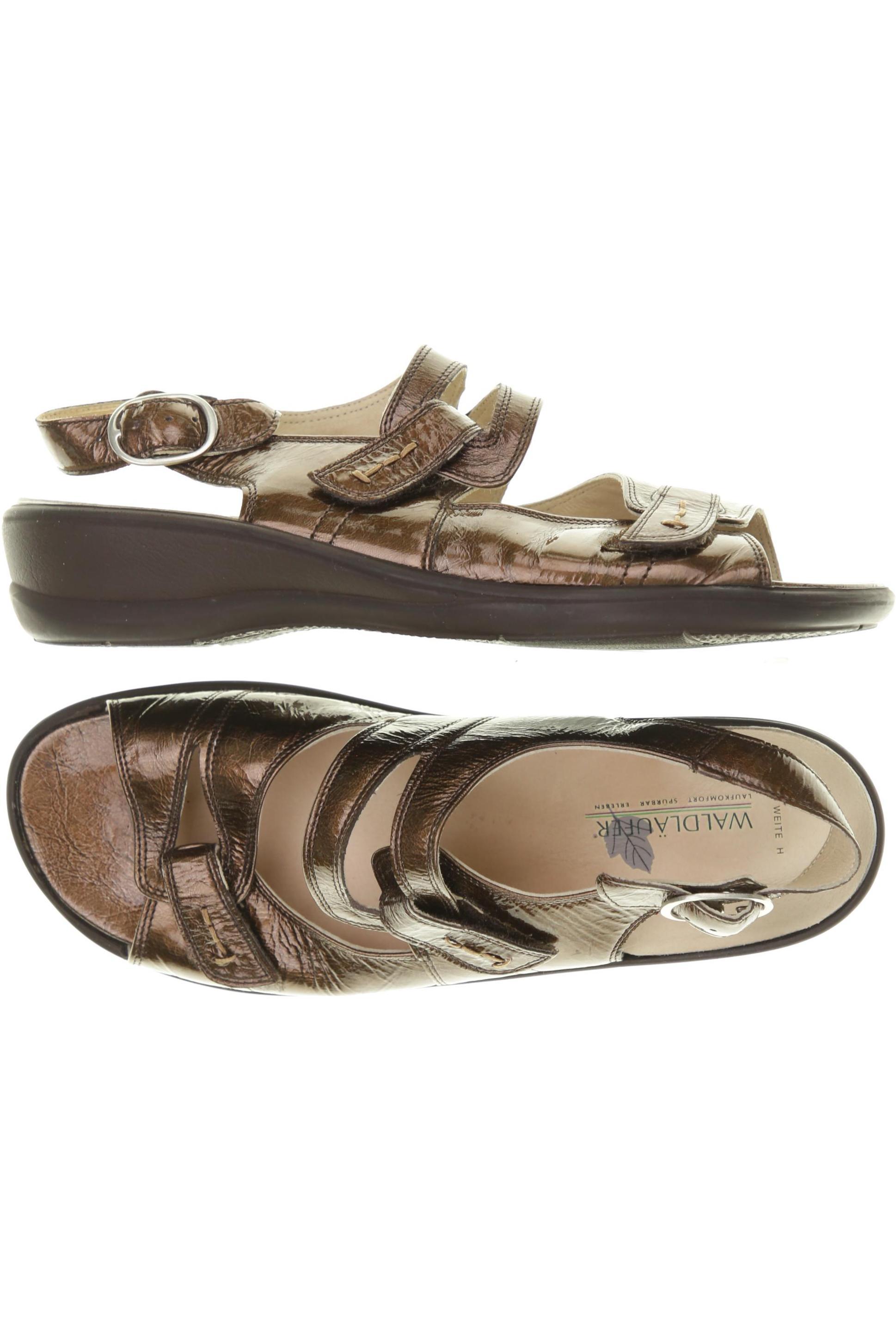 

waldläufer Damen Sandale, braun, Gr. 5.5