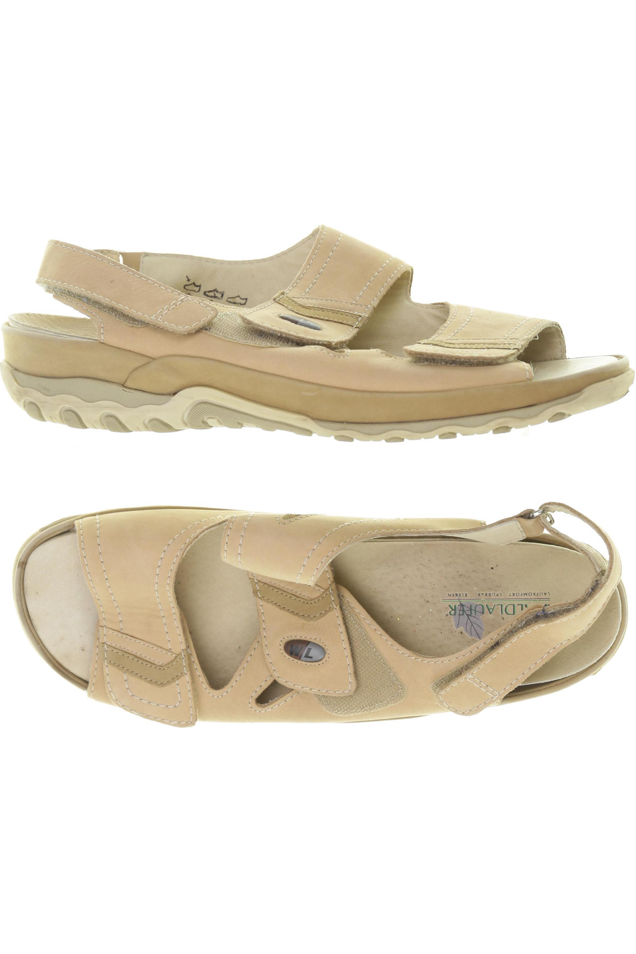 

waldläufer Damen Sandale, beige, Gr. 7.5