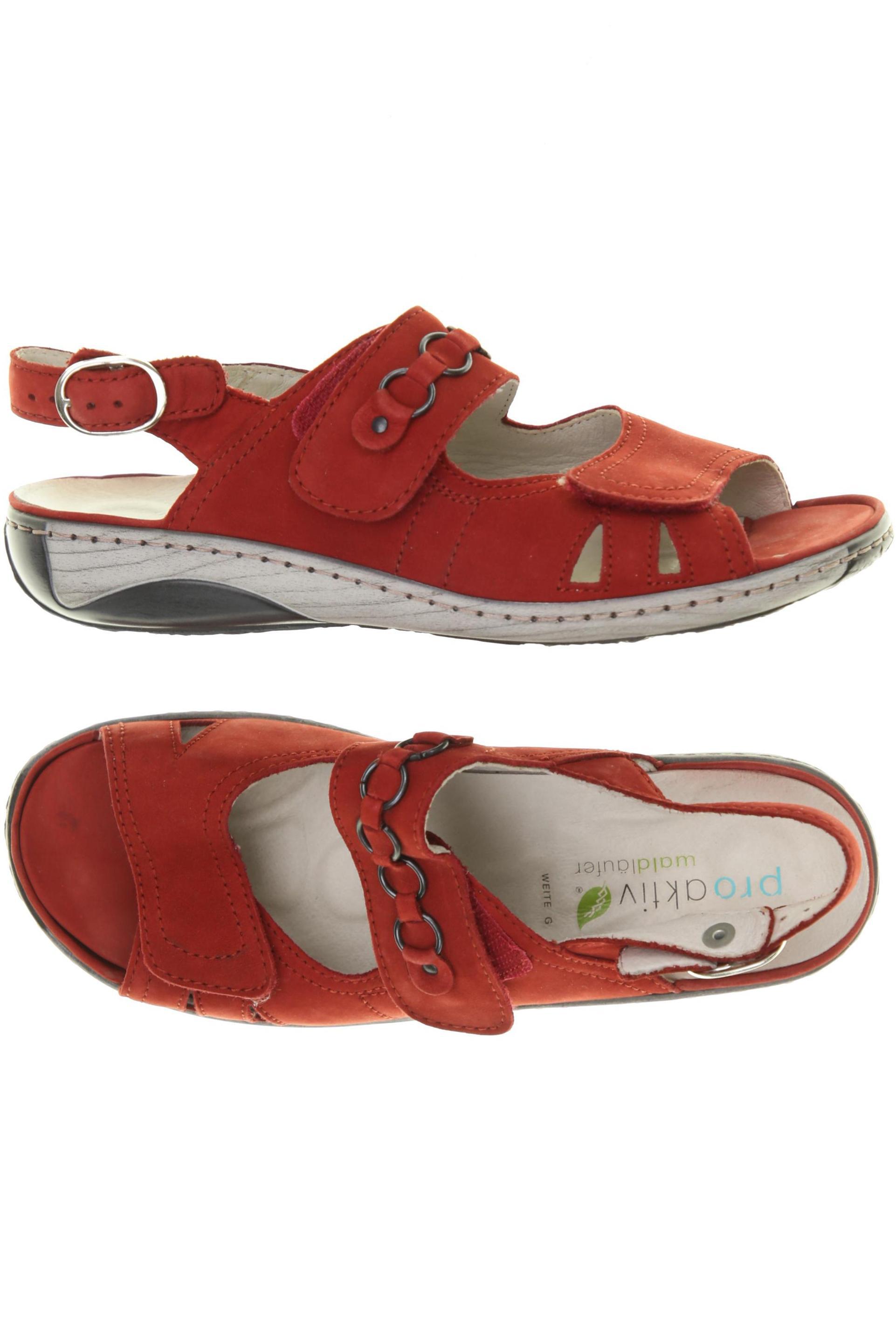 

waldläufer Damen Sandale, rot, Gr. 6