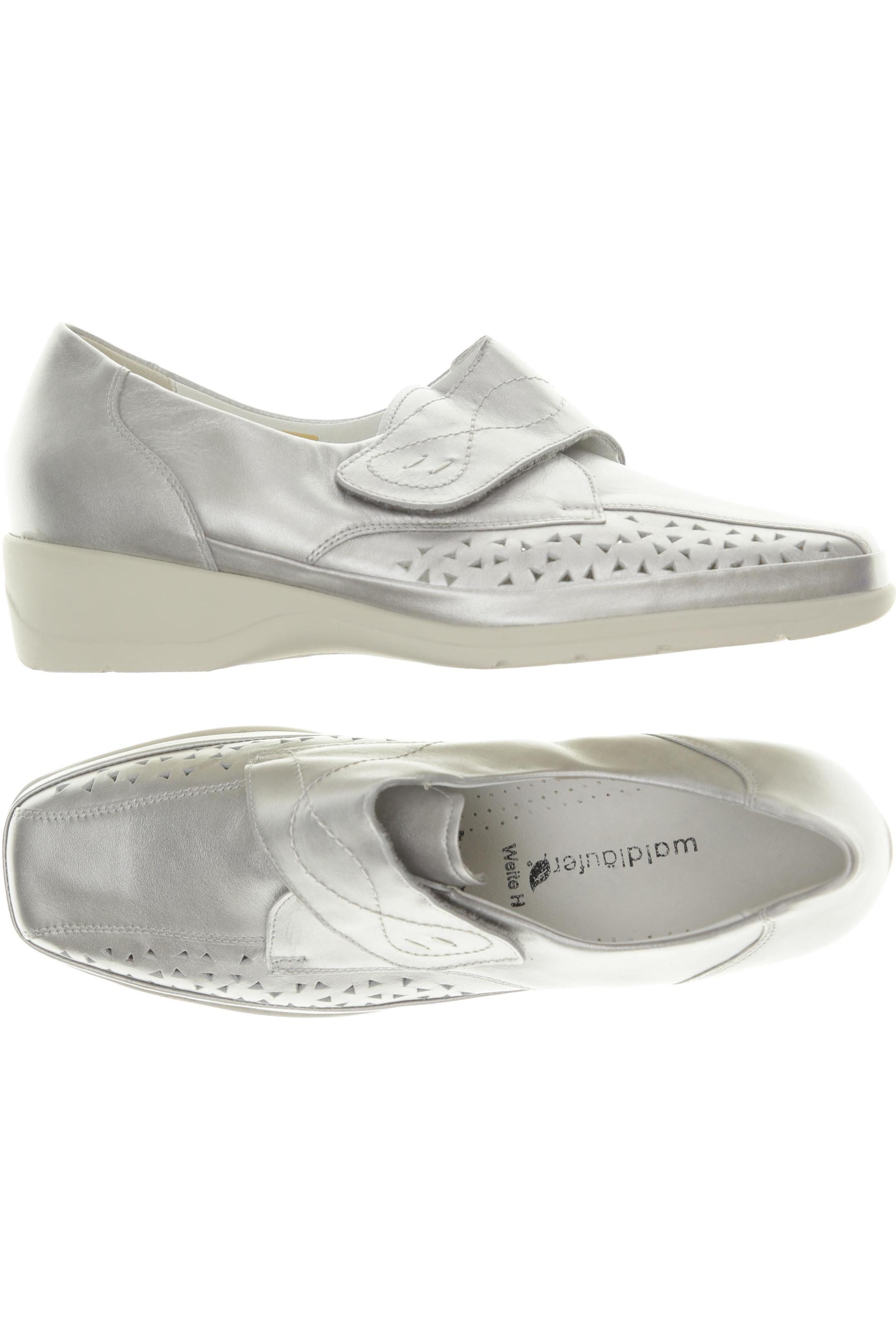 

waldläufer Damen Halbschuh, silber, Gr. 7.5