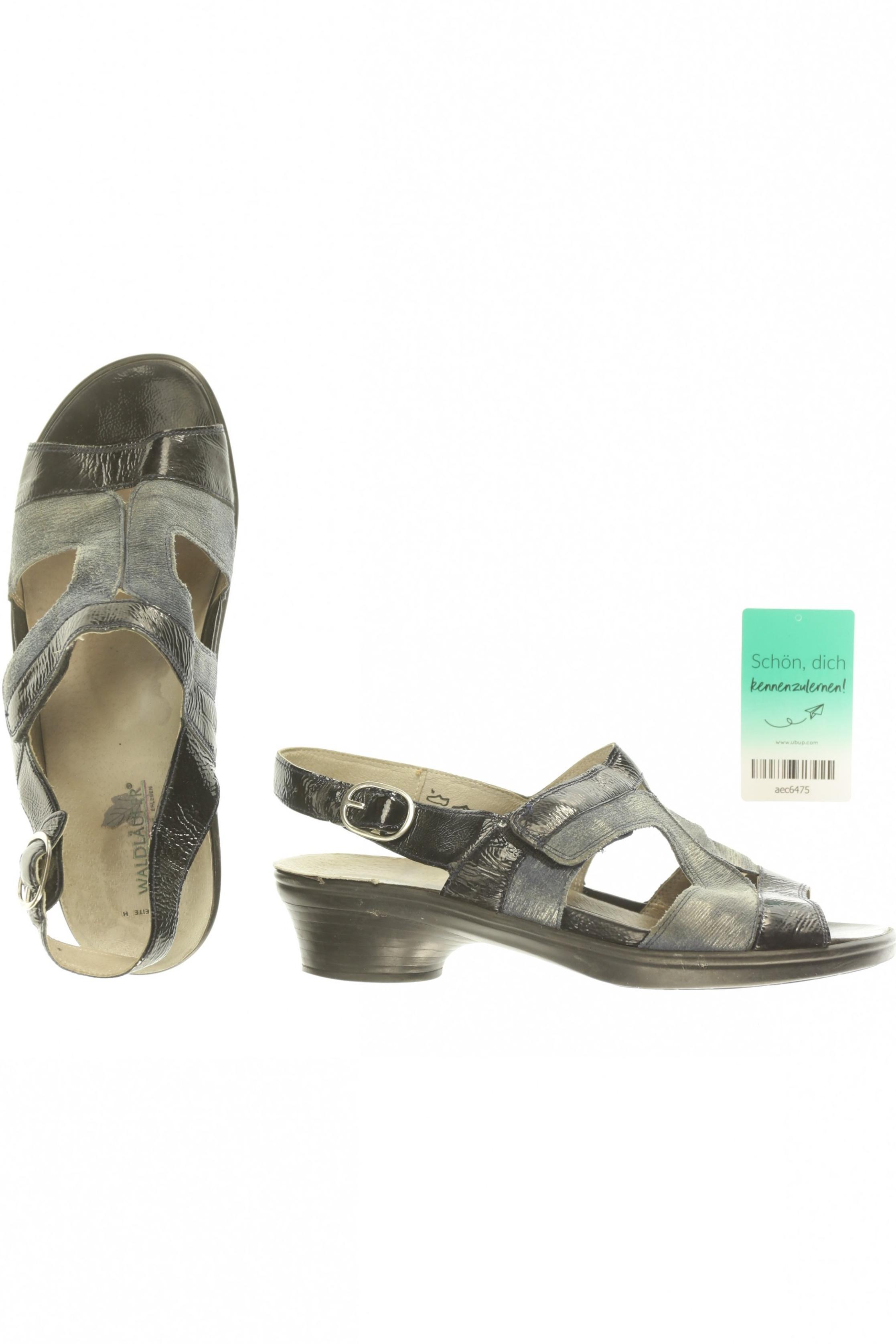 

waldläufer Damen Sandale, blau, Gr. 6.5