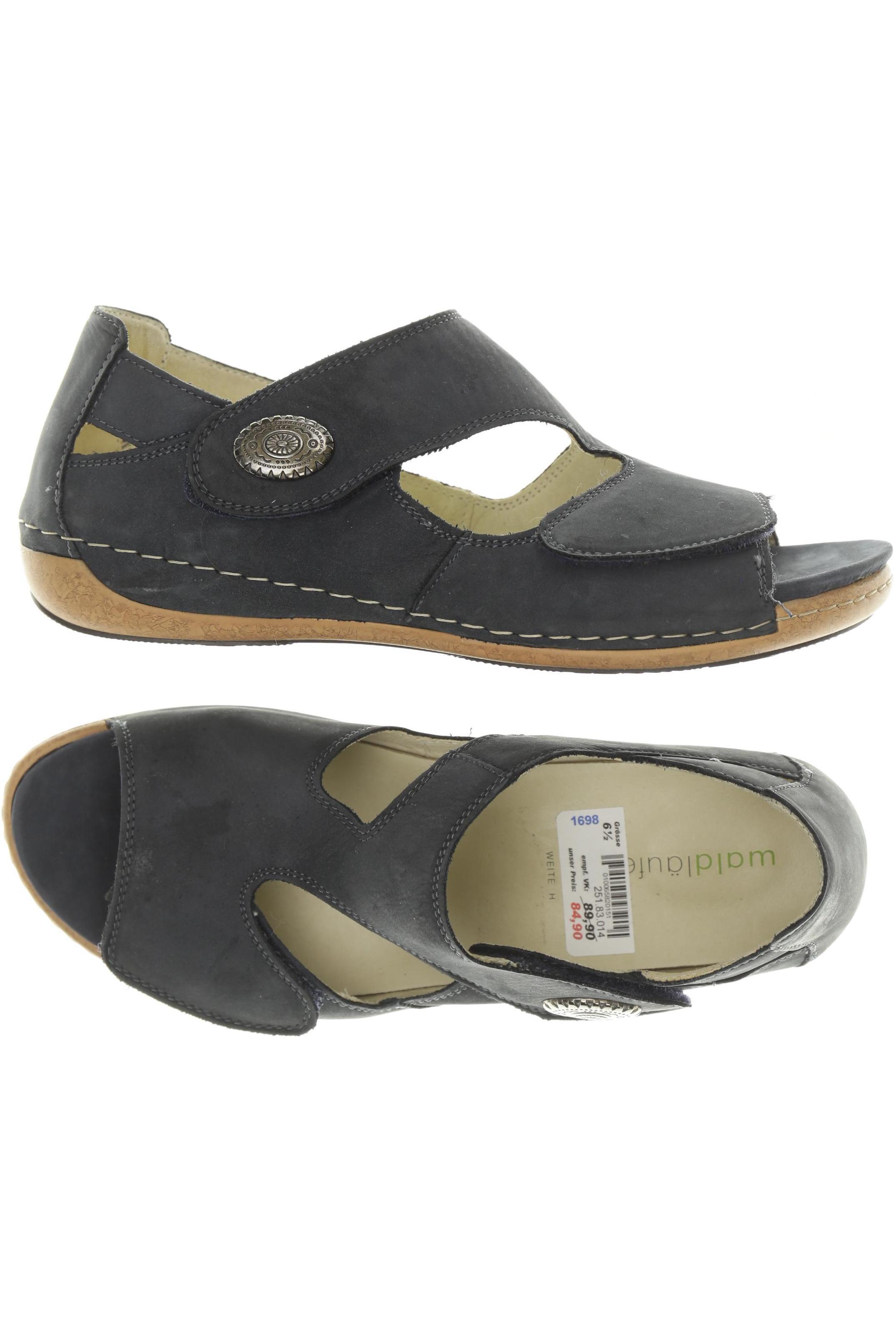 

waldläufer Damen Sandale, blau, Gr. 6.5