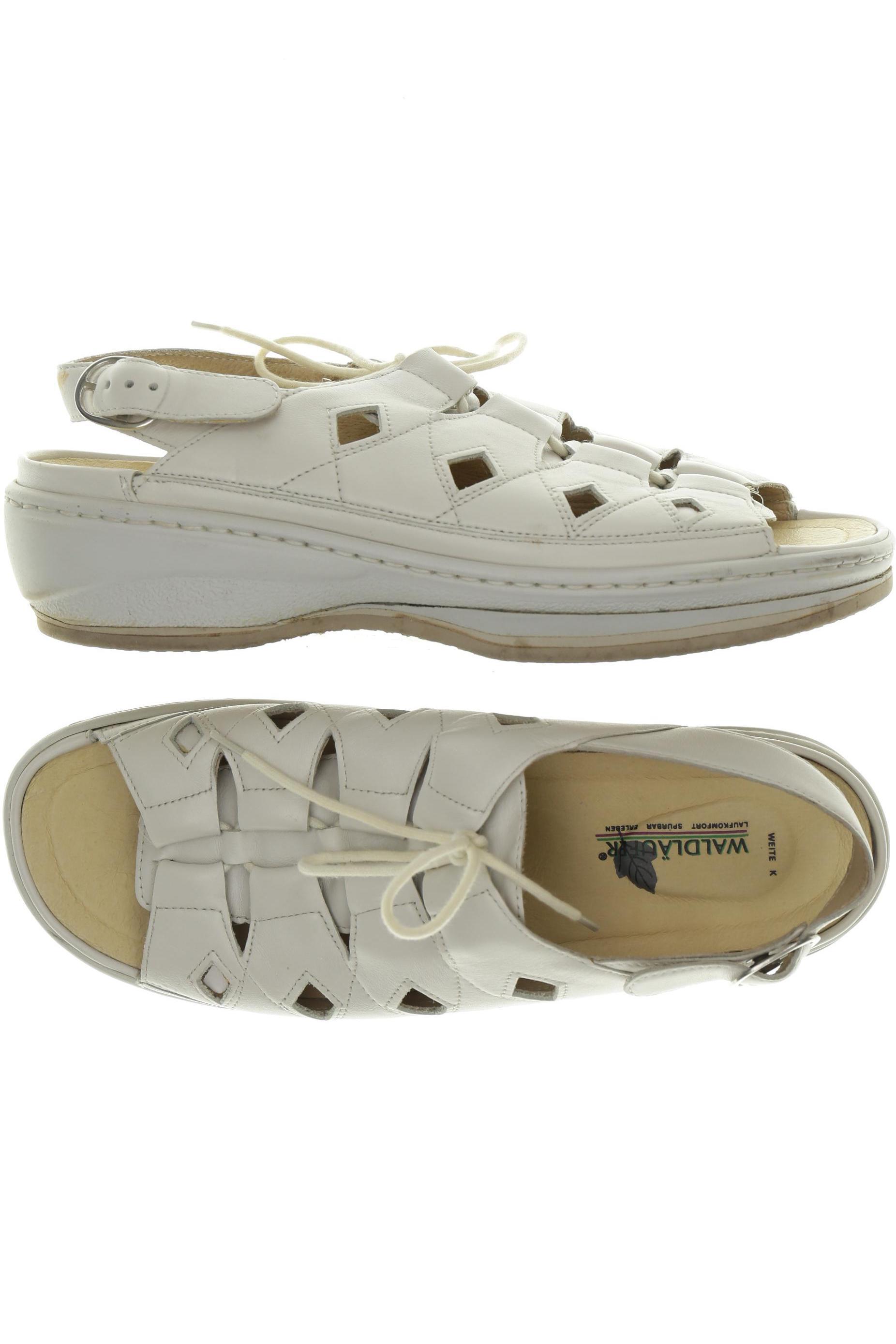 

waldläufer Damen Sandale, weiß, Gr. 7.5