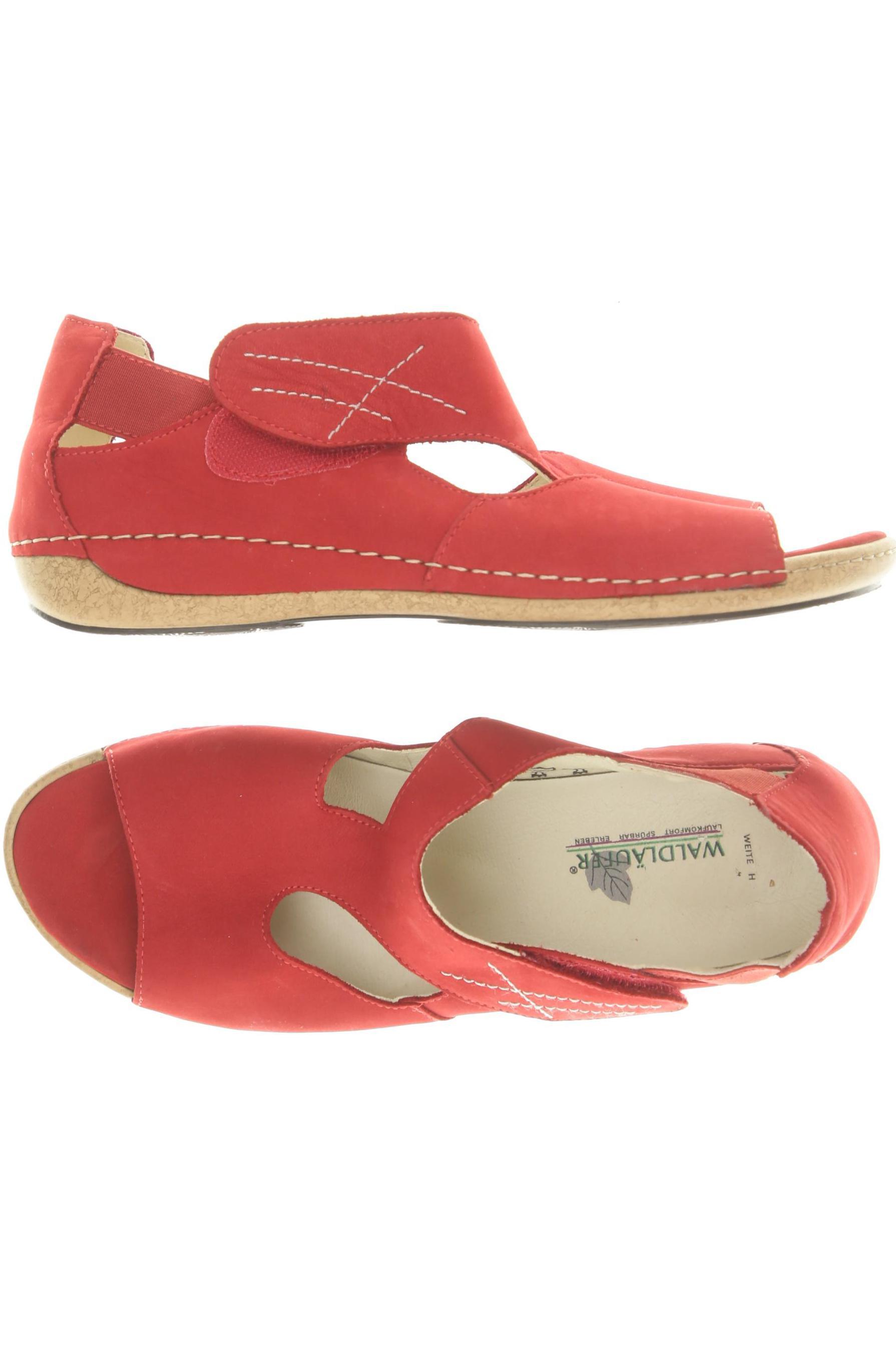 

waldläufer Damen Sandale, rot, Gr. 6