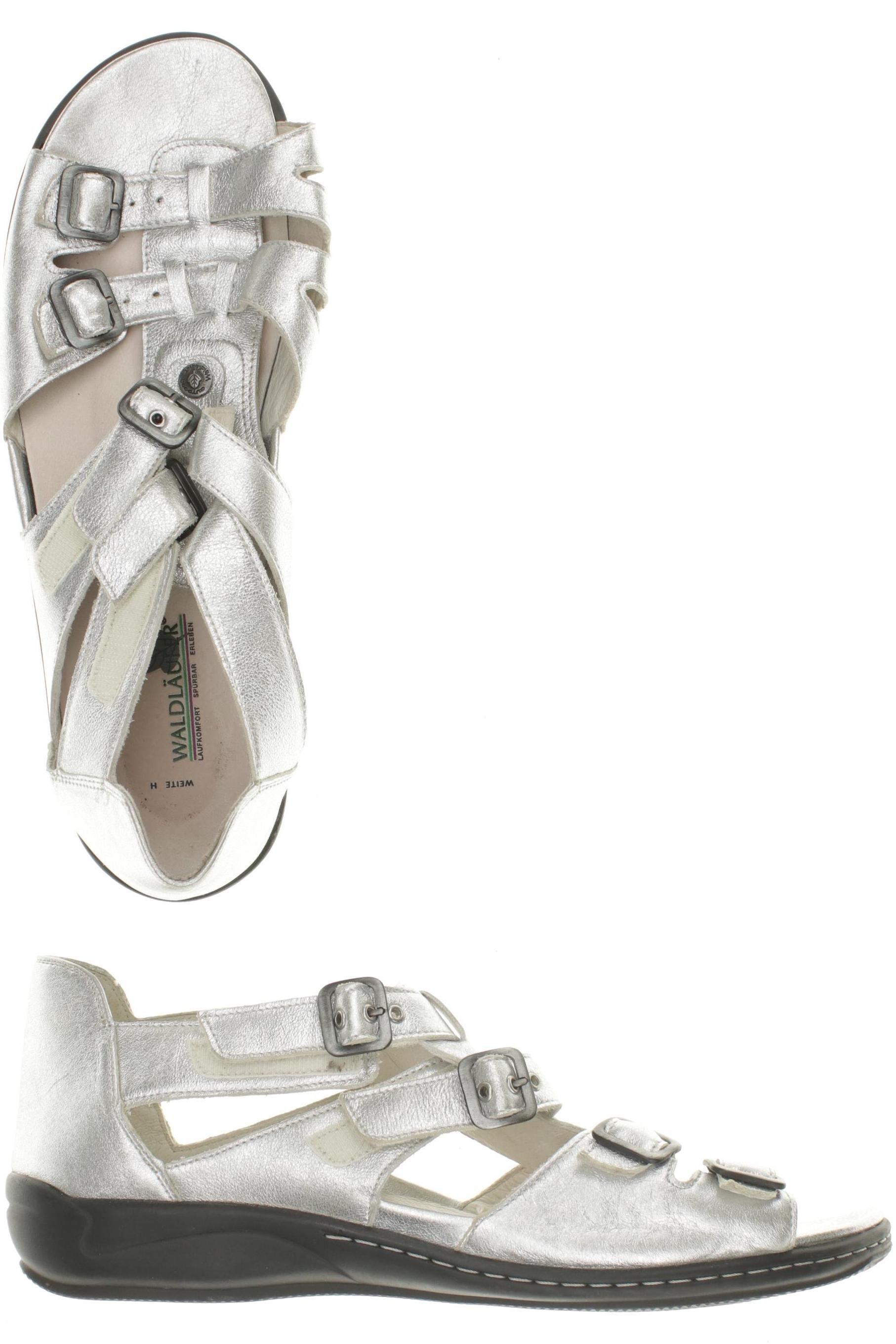 

waldläufer Damen Sandale, silber, Gr. 8