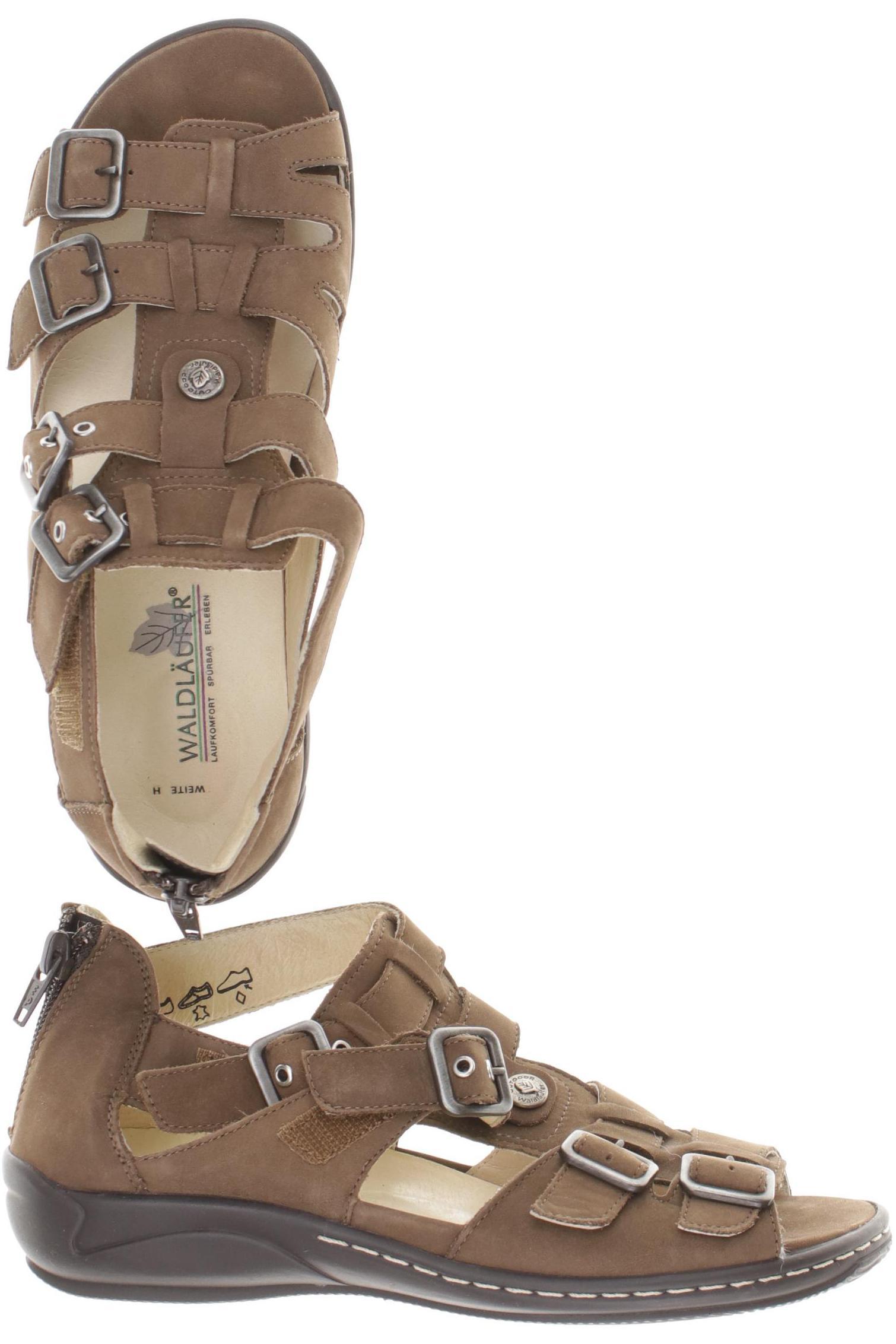 

waldläufer Damen Sandale, braun, Gr. 2.5