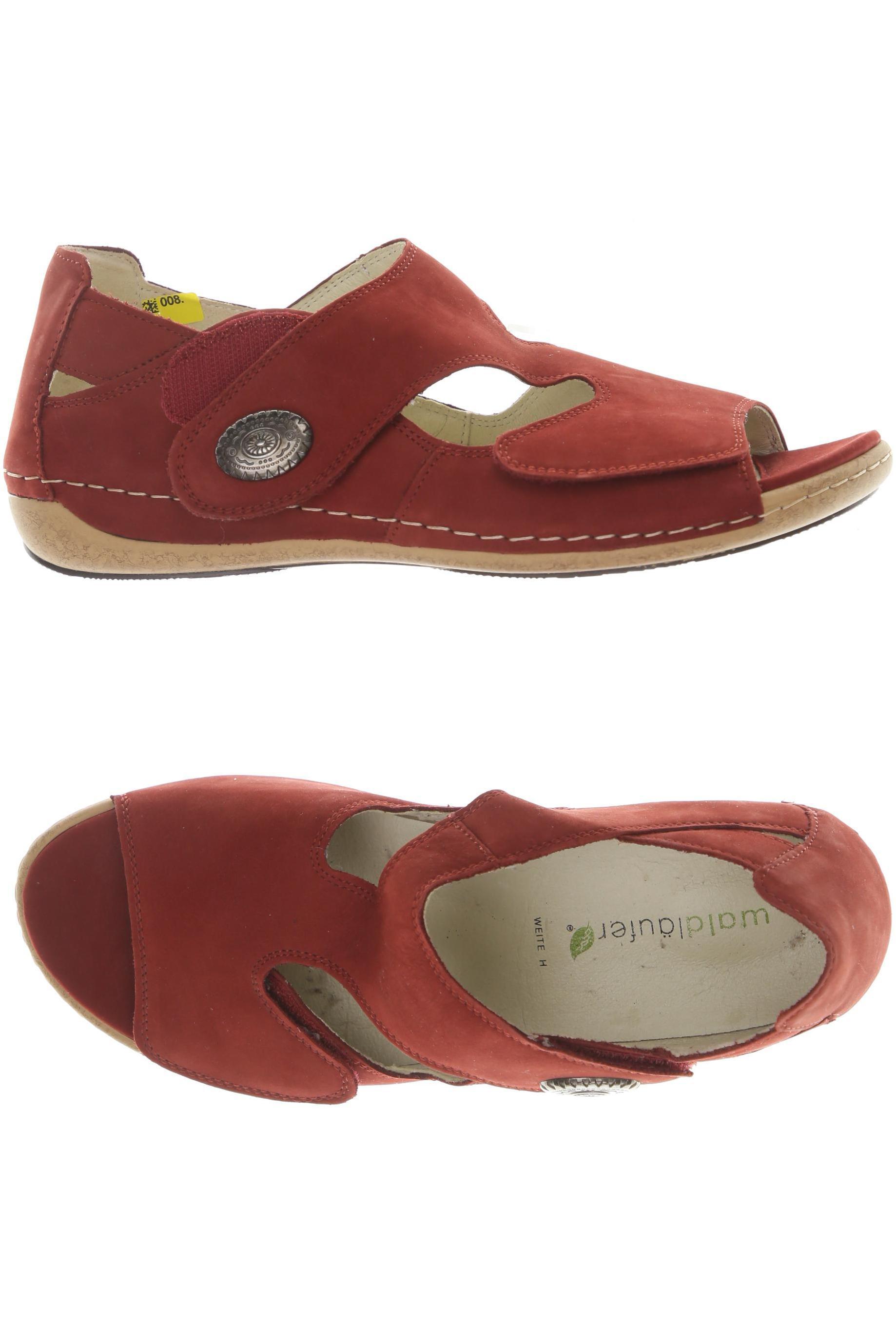 

waldläufer Damen Sandale, rot, Gr. 6.5