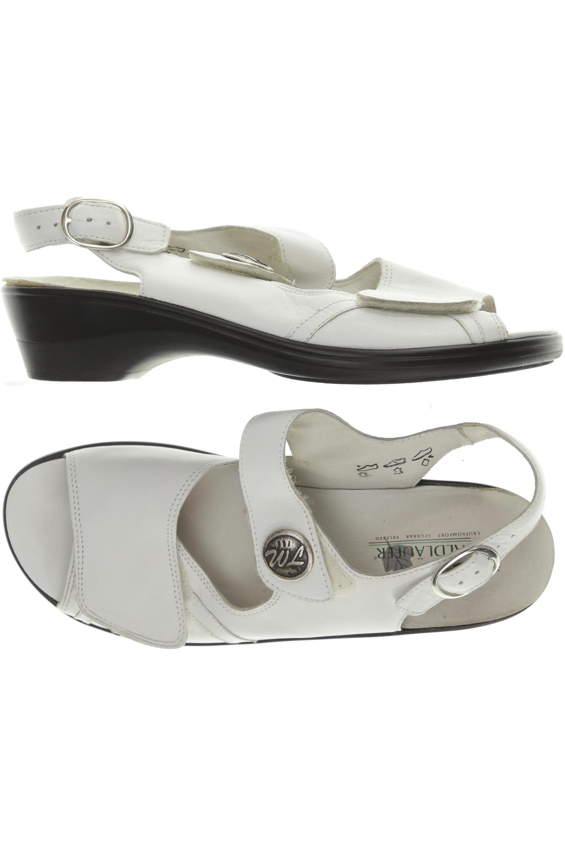 

waldläufer Damen Sandale, weiß, Gr. 4.5