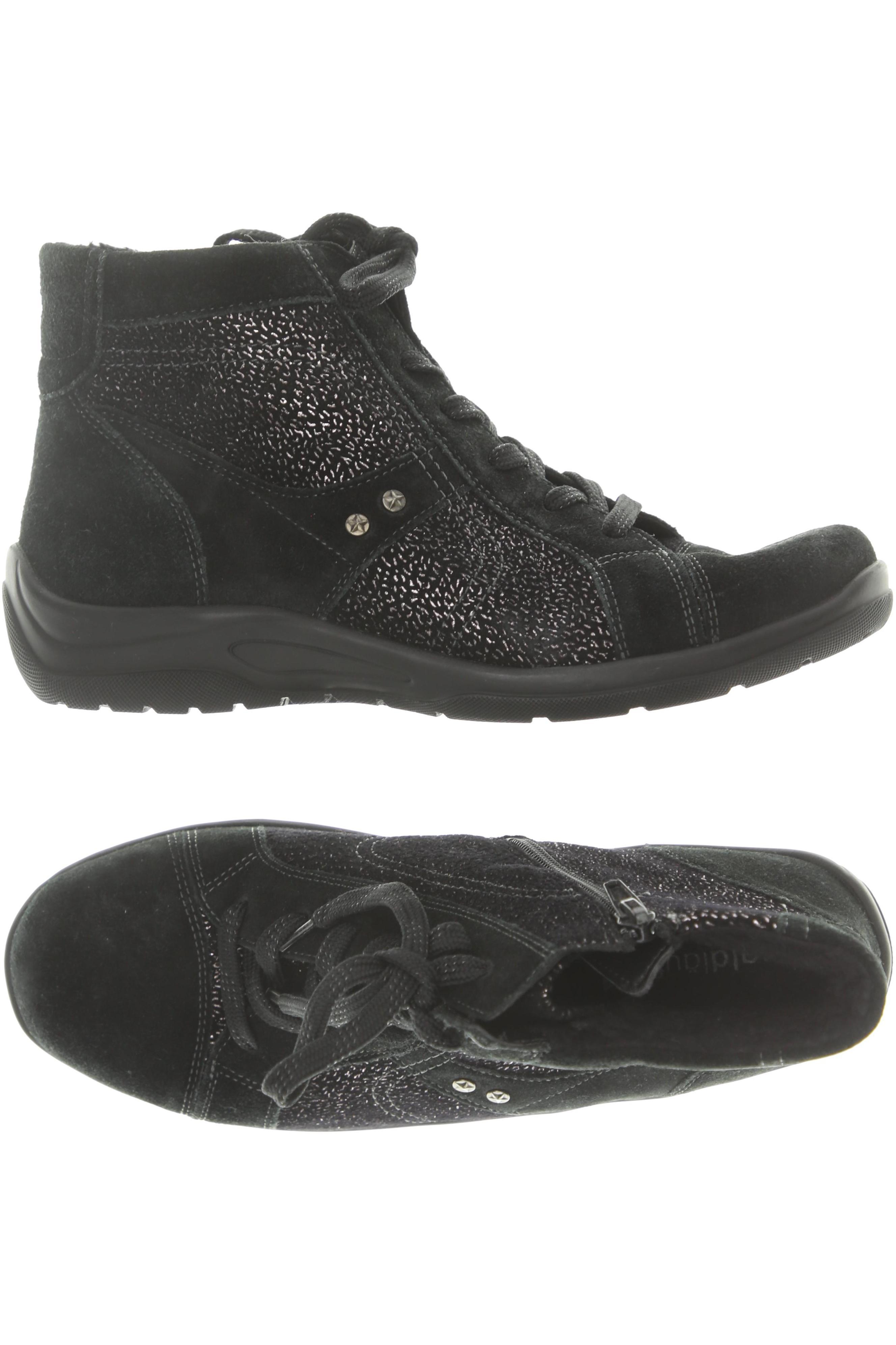 

waldläufer Damen Stiefelette, schwarz, Gr. 5.5