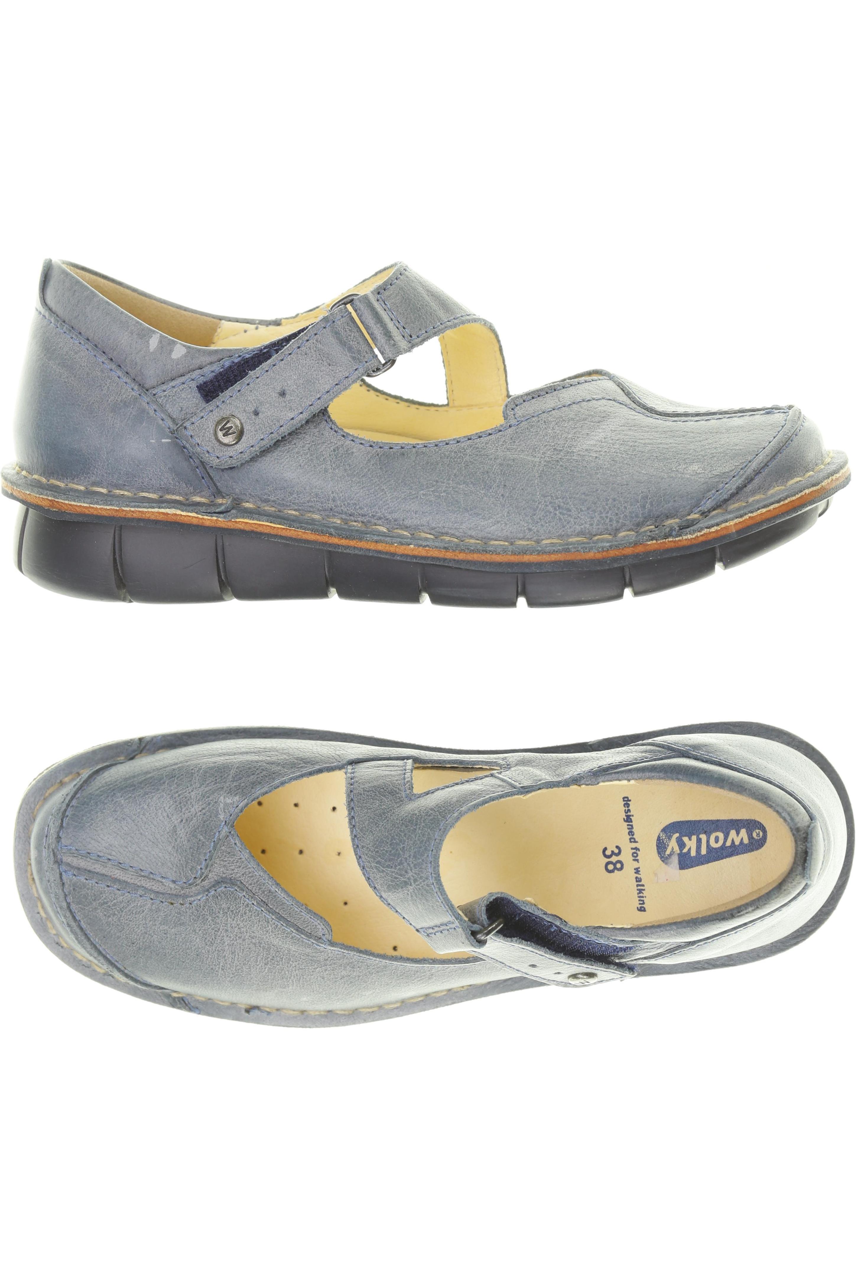 

wolky Damen Halbschuh, türkis, Gr. 38