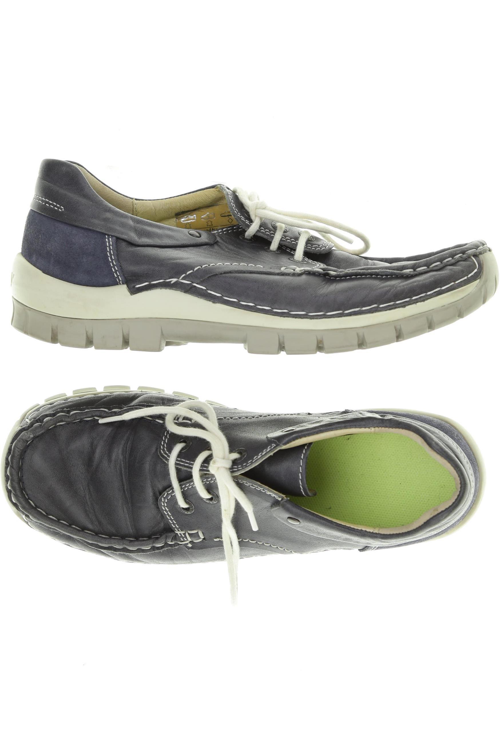 

wolky Damen Halbschuh, blau, Gr. 39