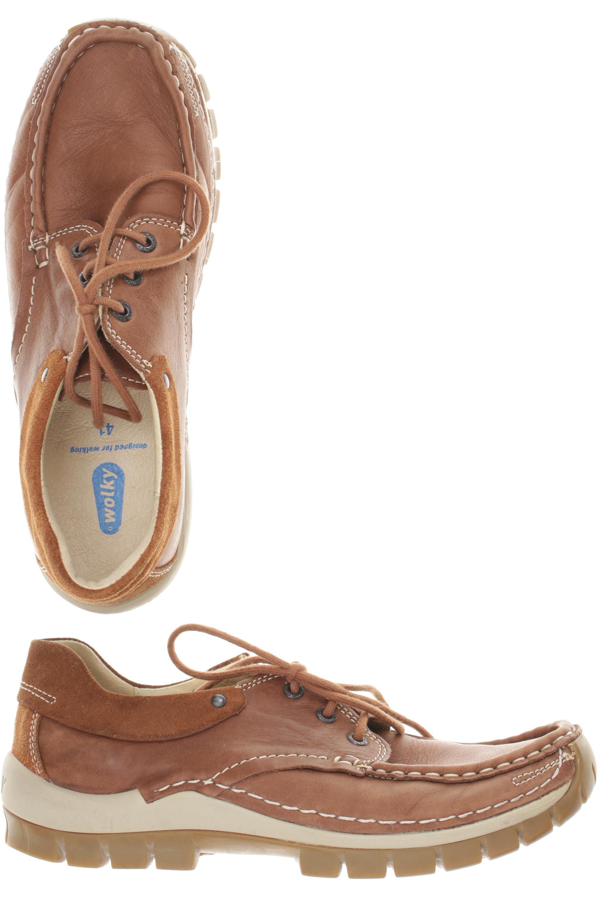 

wolky Damen Halbschuh, braun, Gr. 41