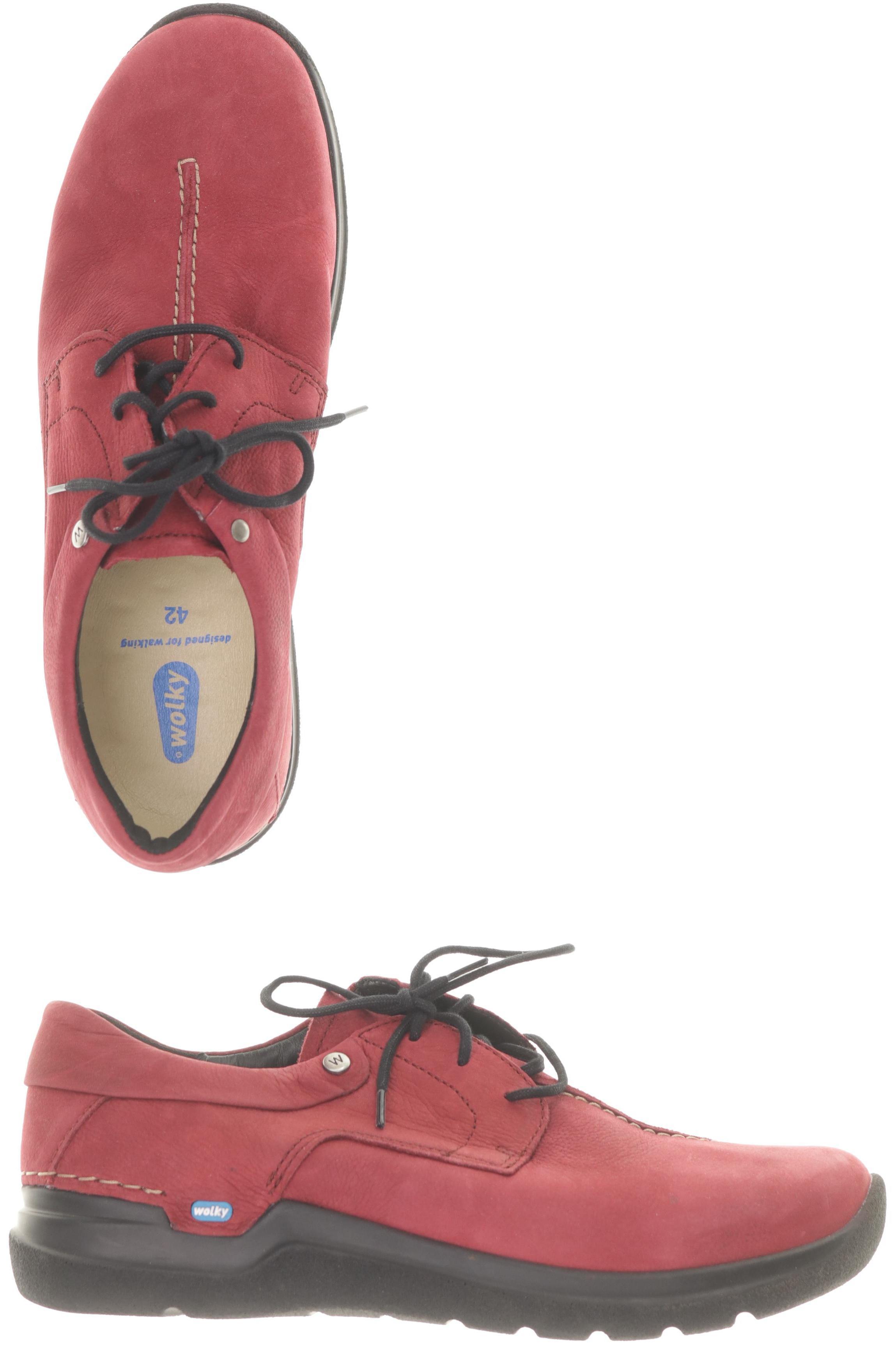 

wolky Damen Halbschuh, rot, Gr. 42