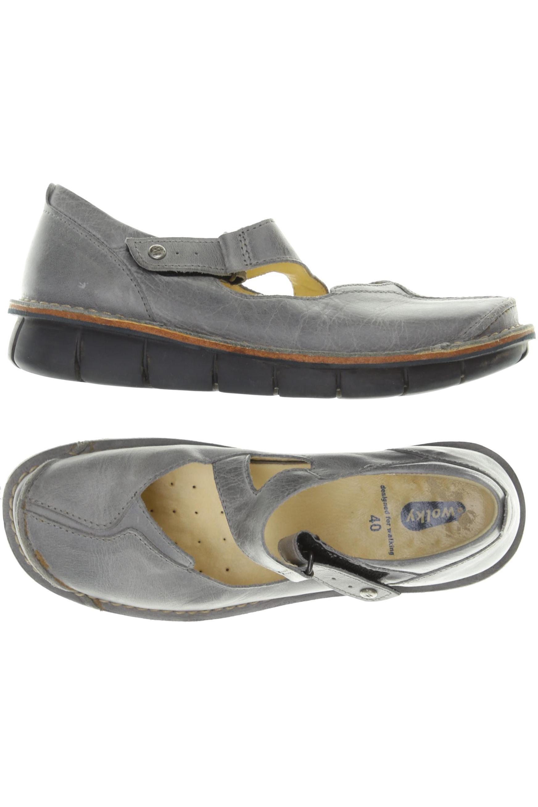 

wolky Damen Halbschuh, grau, Gr. 40