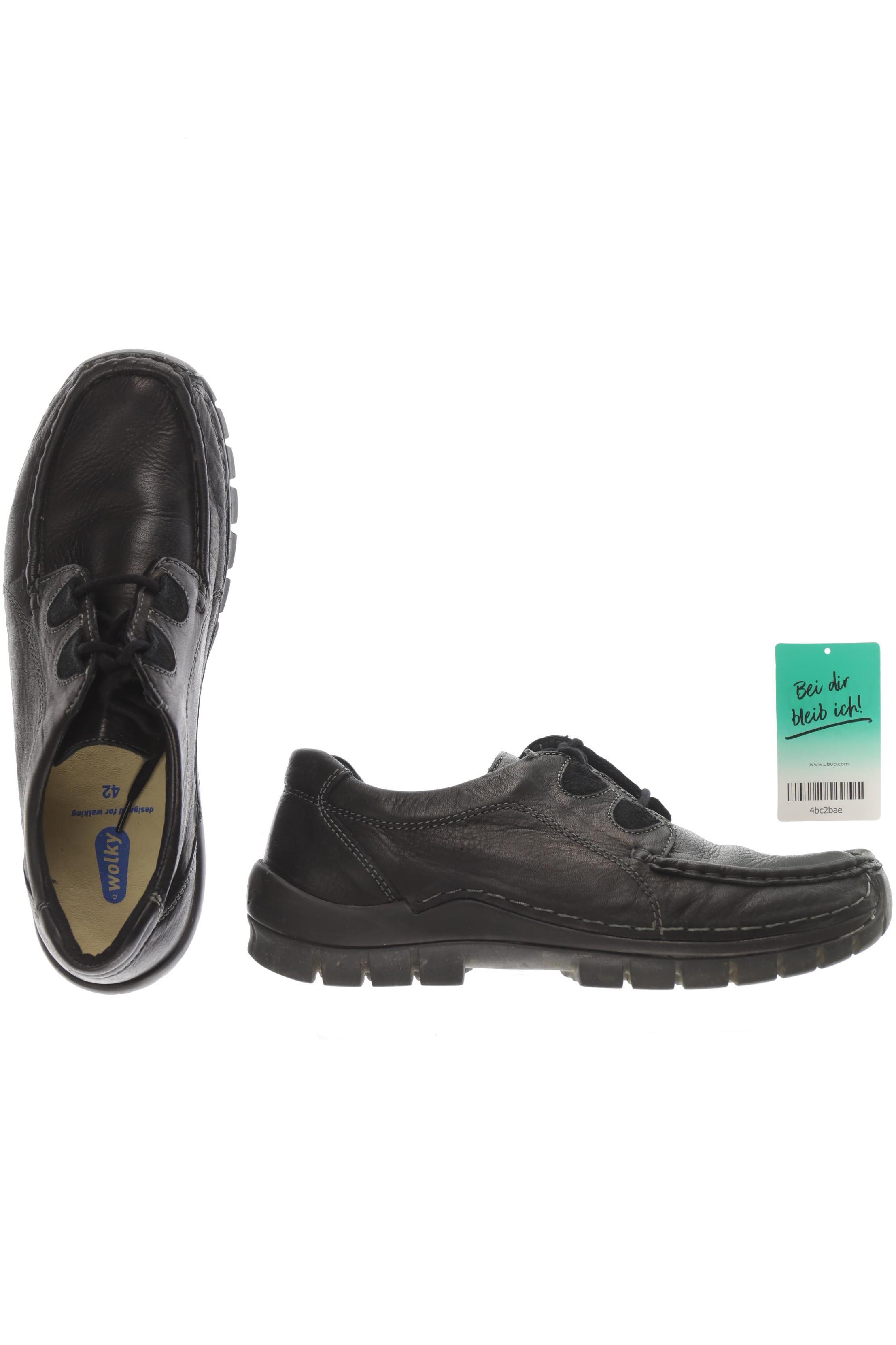 

wolky Damen Halbschuh, schwarz, Gr. 42