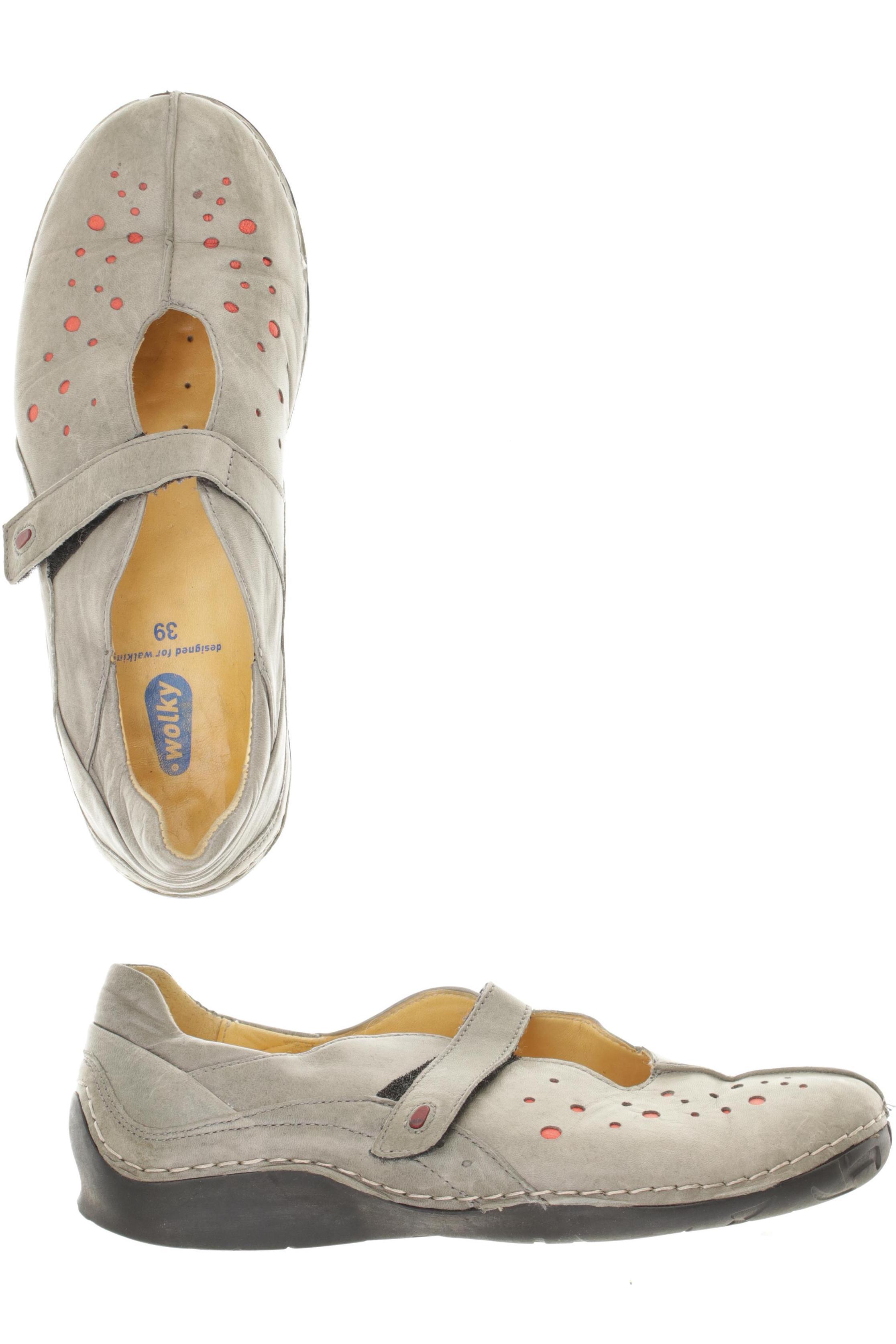 

wolky Damen Halbschuh, grau, Gr. 39