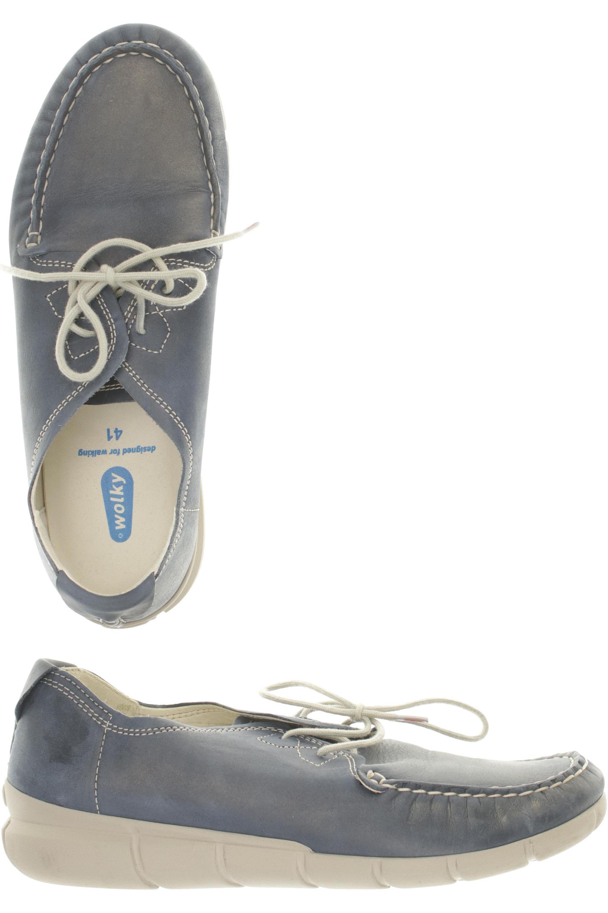 

wolky Damen Halbschuh, blau, Gr. 41