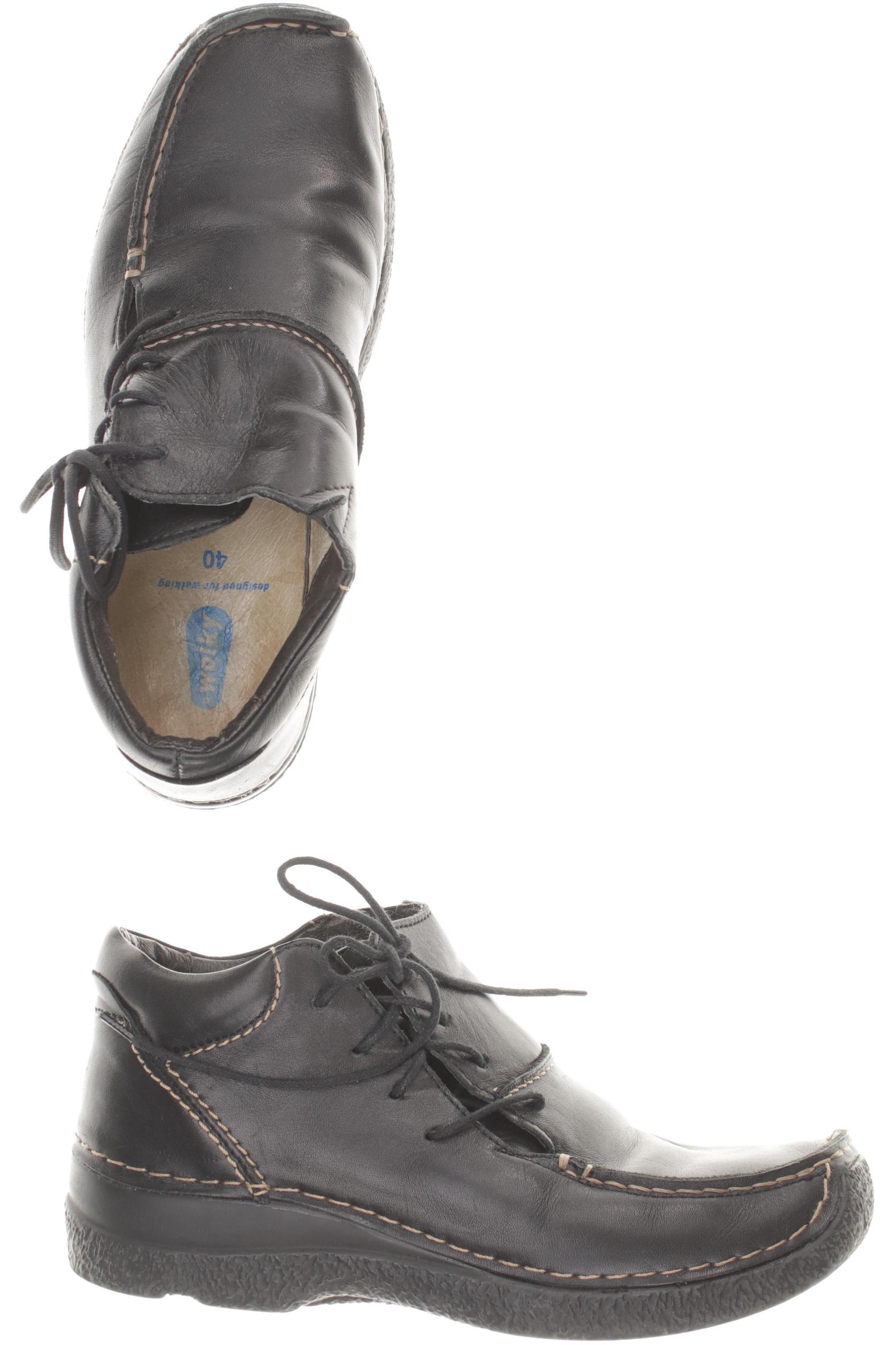 

wolky Damen Halbschuh, schwarz, Gr. 40