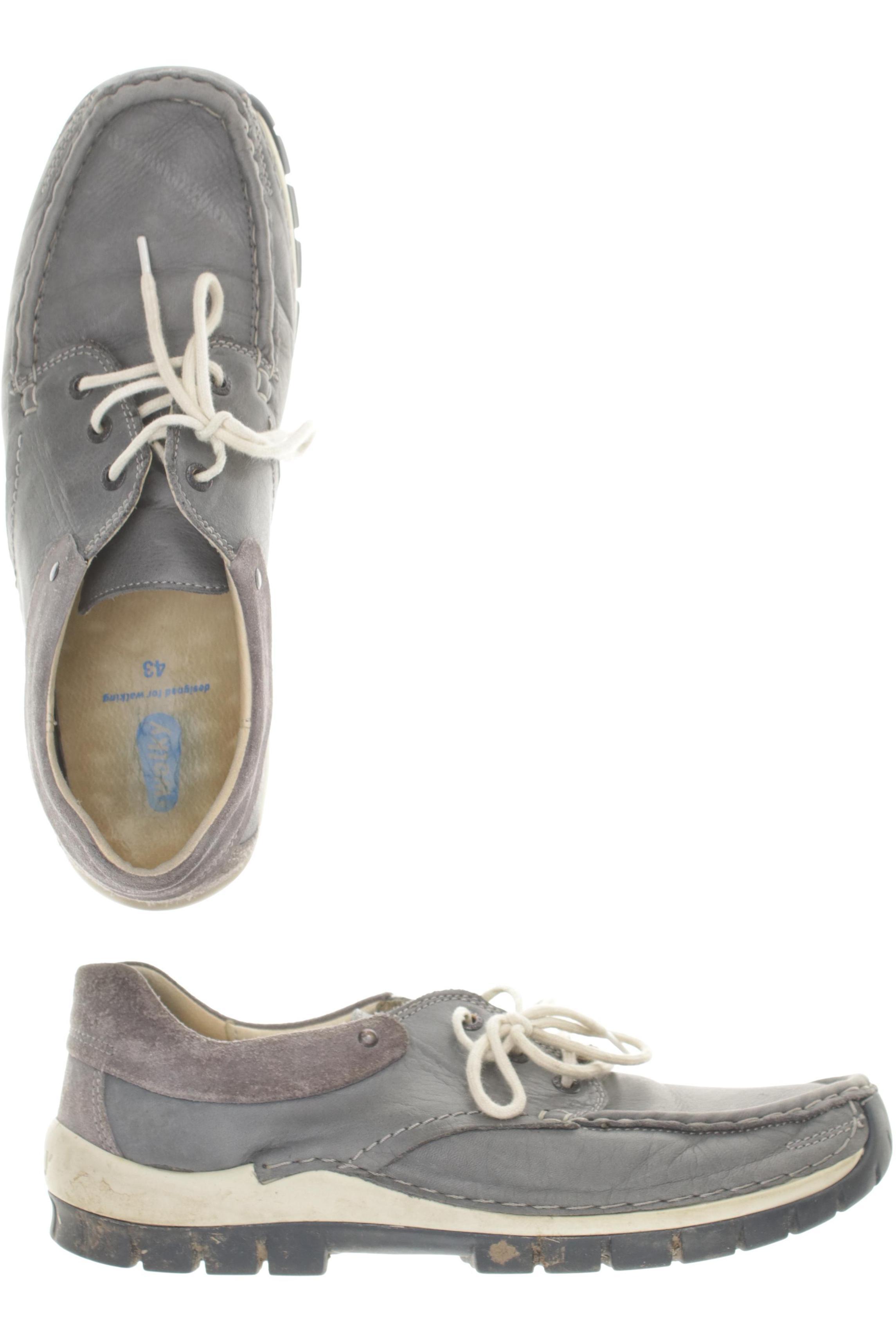 

wolky Damen Halbschuh, grau, Gr. 43.5