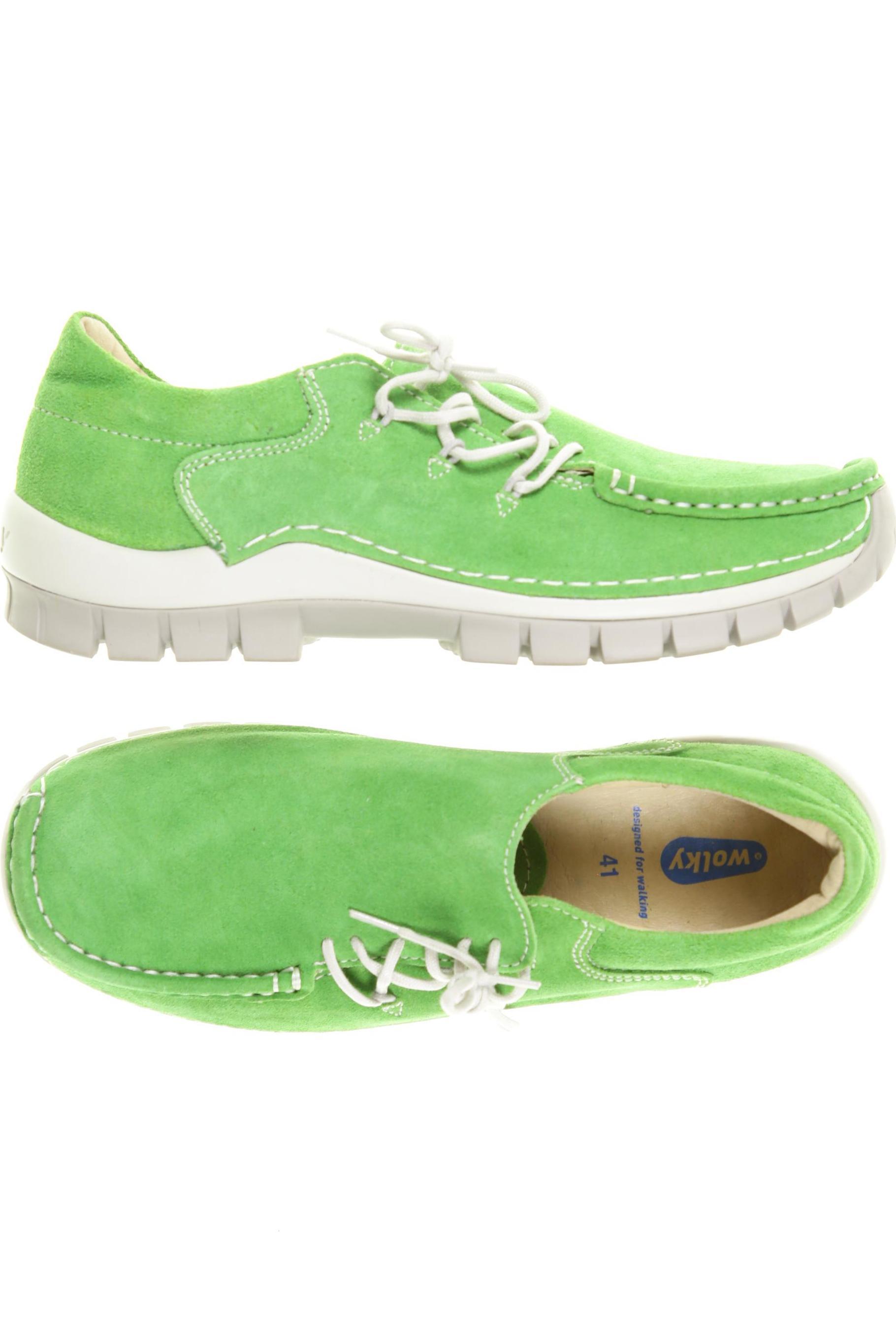 

wolky Damen Halbschuh, grün, Gr. 41