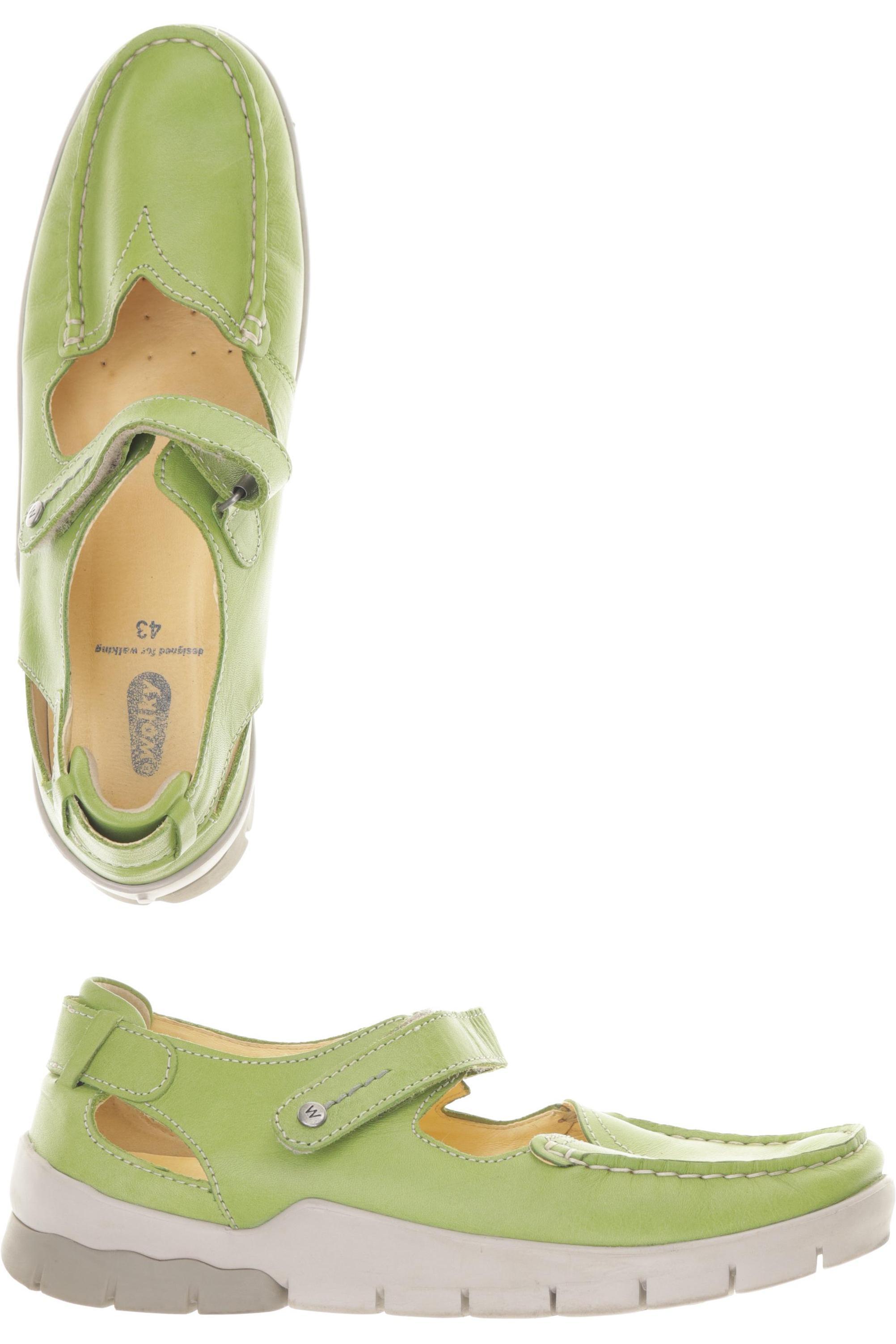 

wolky Damen Halbschuh, grün, Gr. 43