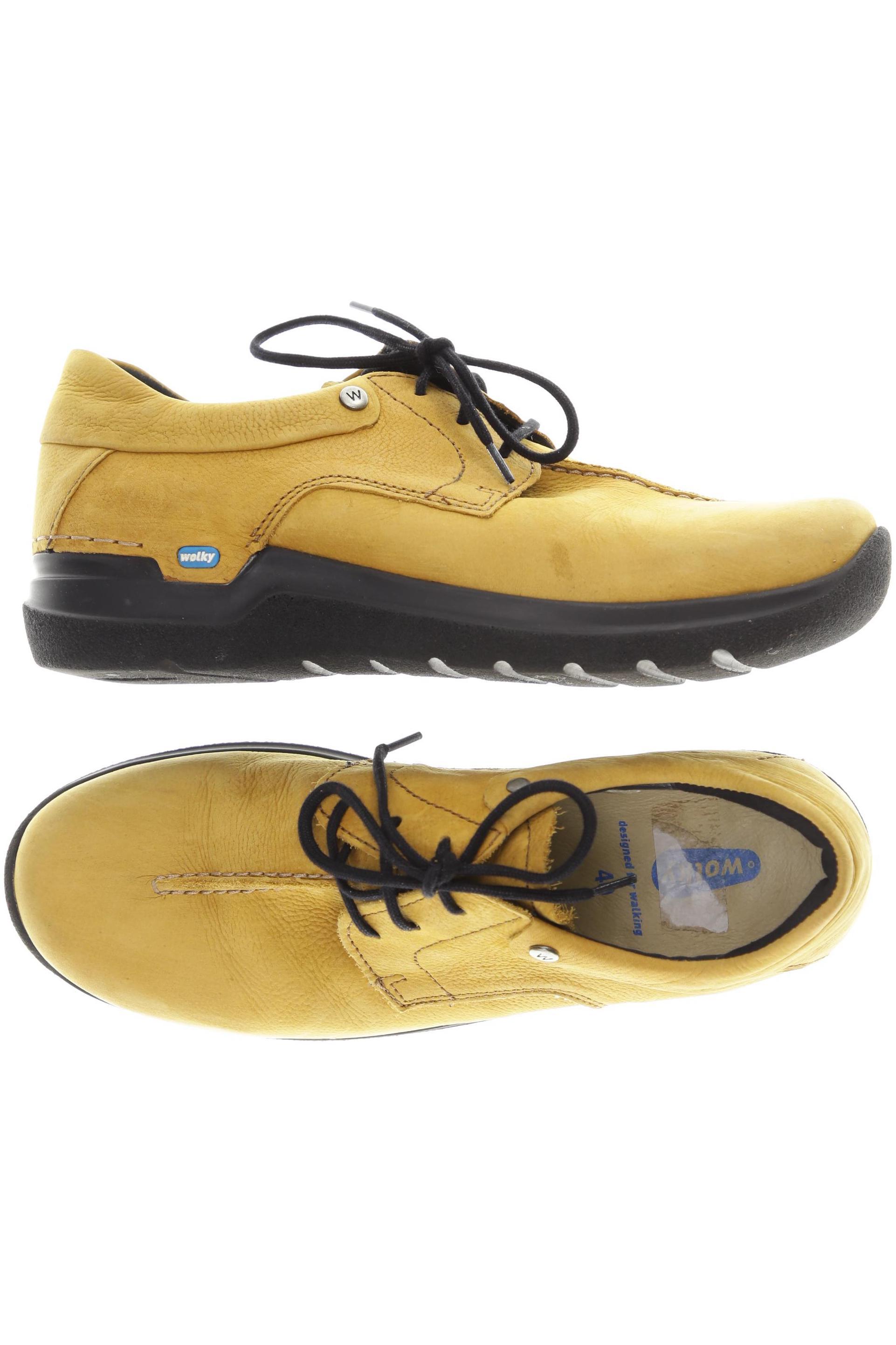 

wolky Damen Halbschuh, orange, Gr. 40