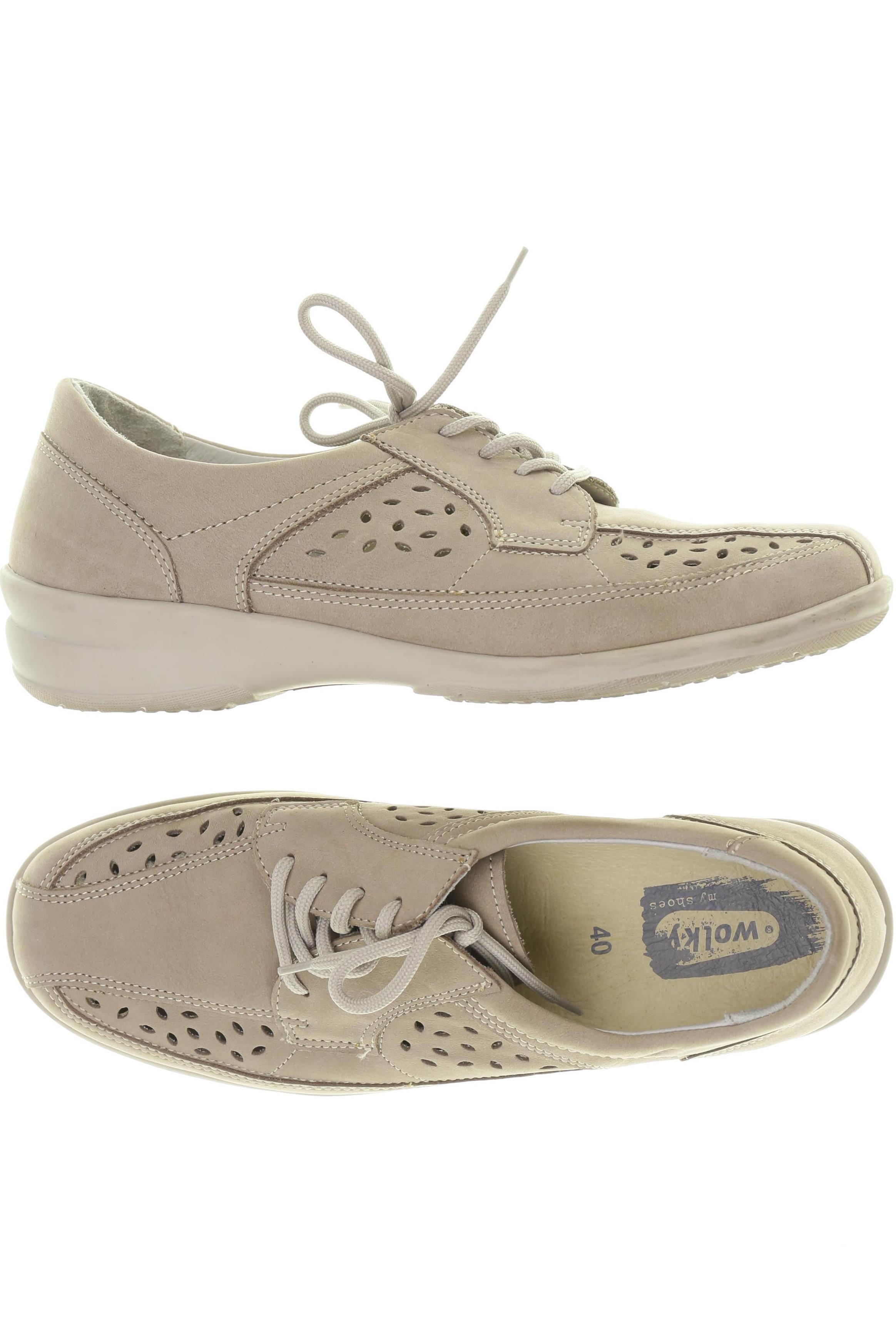 

wolky Damen Halbschuh, beige, Gr. 6