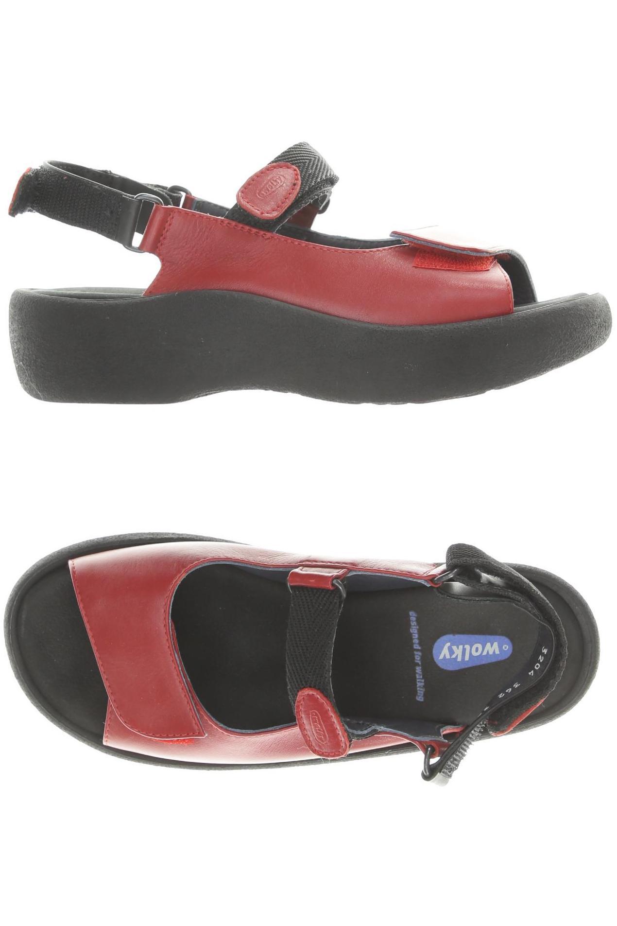 

wolky Damen Sandale, rot, Gr. 39